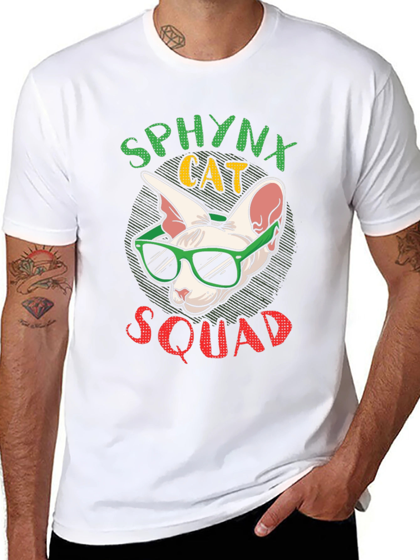 Sphynx Cat Squad T-Shirt