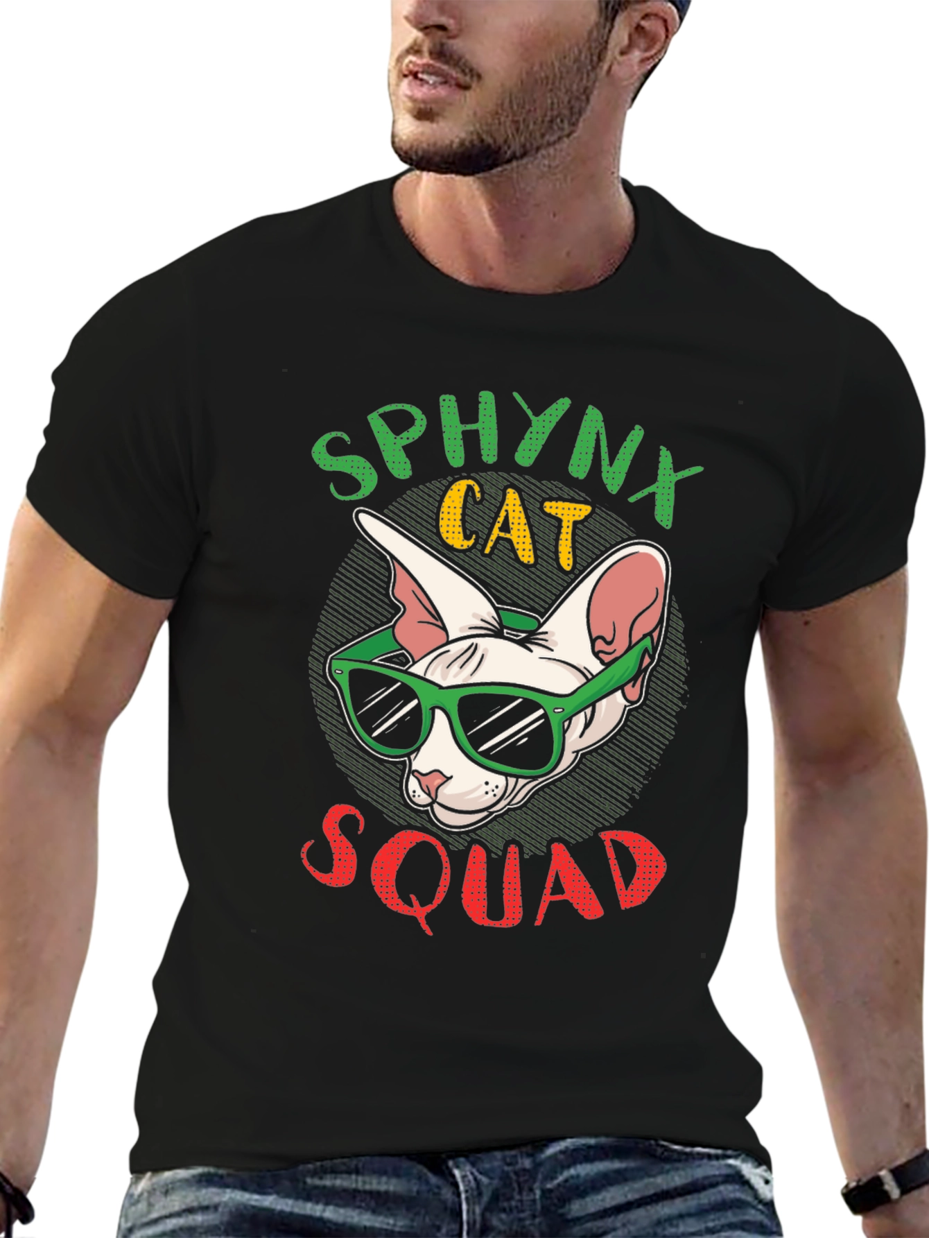 Sphynx Cat Squad T-Shirt