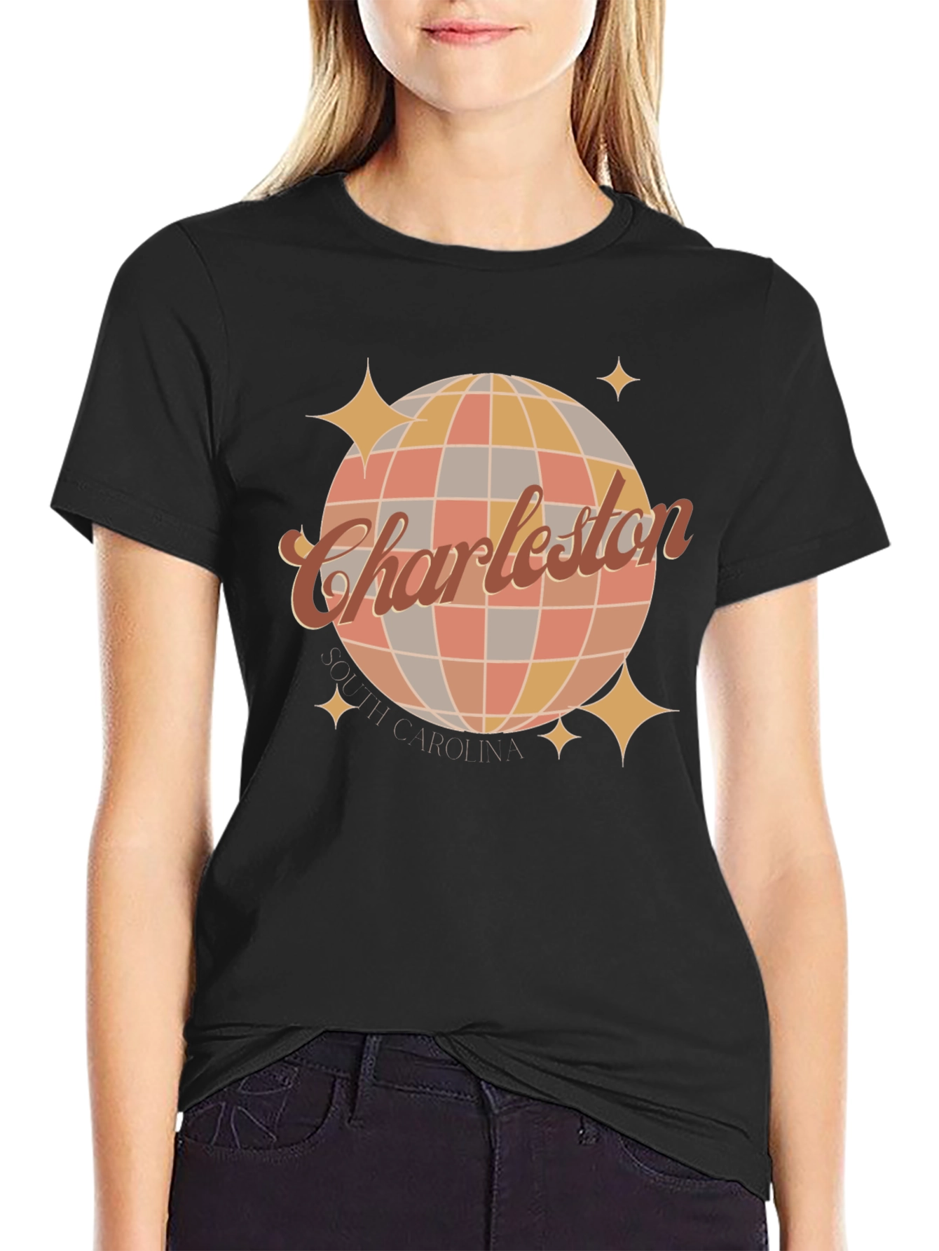 Retro Charleston SC Graphic Tee -  Stylish City Pride