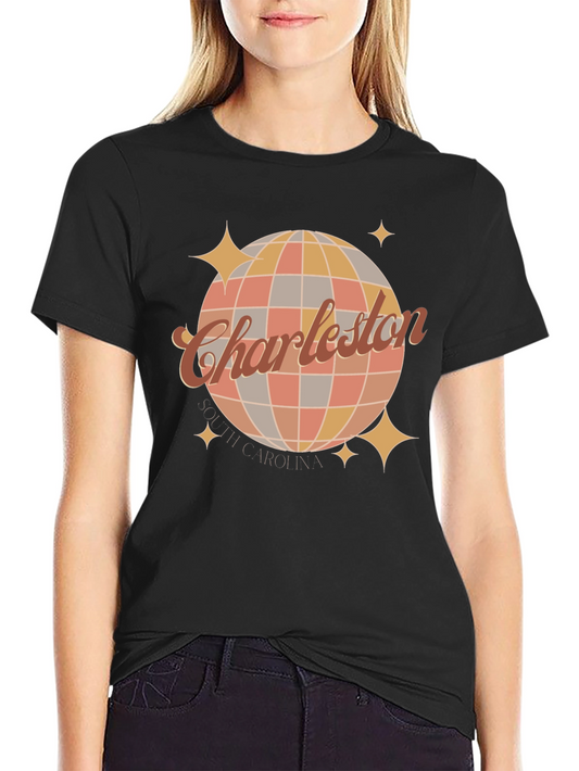 Retro Charleston SC Graphic Tee -  Stylish City Pride