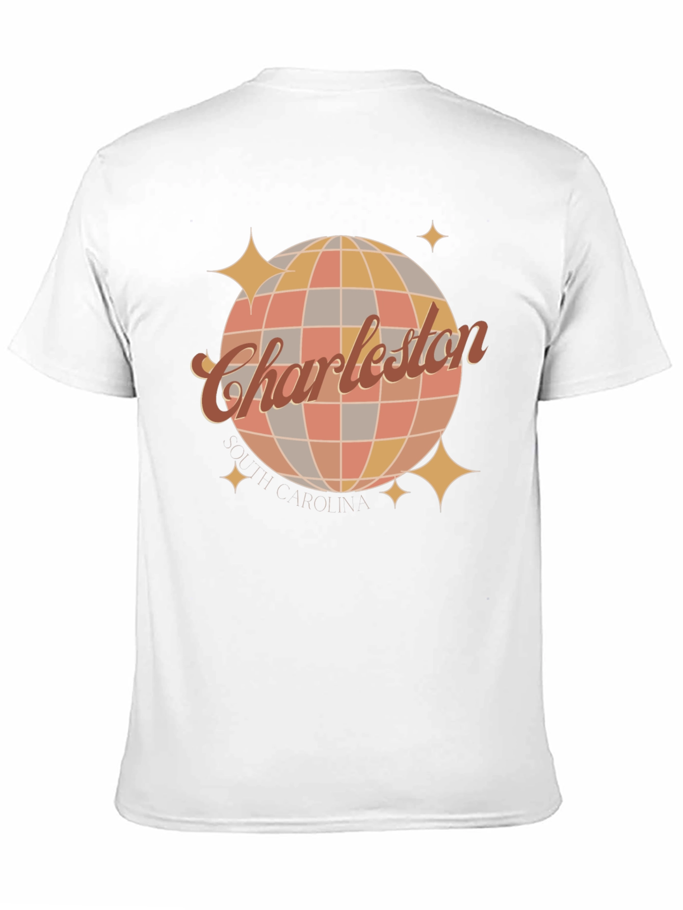 Retro Charleston SC Graphic Tee -  Stylish City Pride