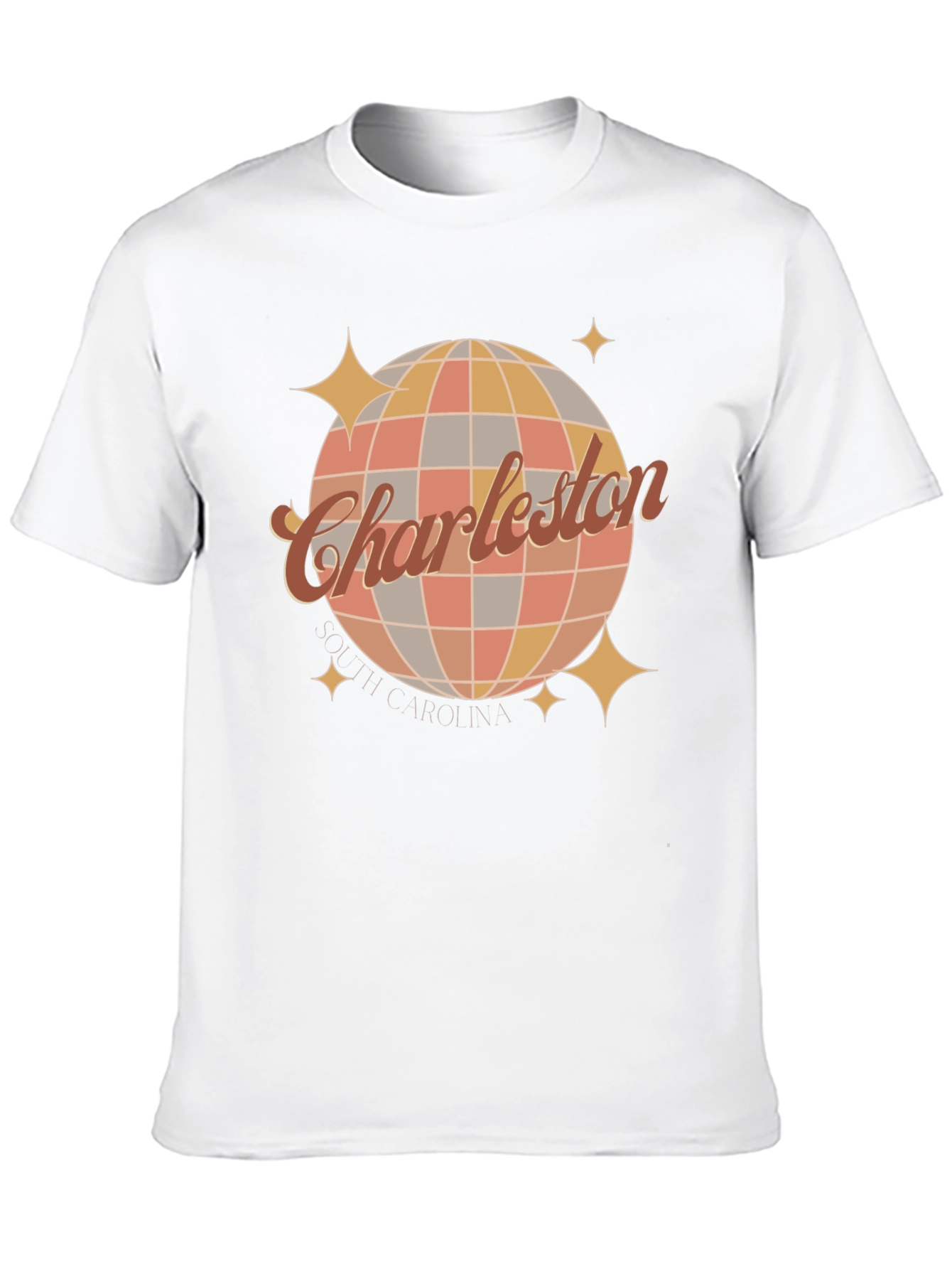 Retro Charleston SC Graphic Tee -  Stylish City Pride