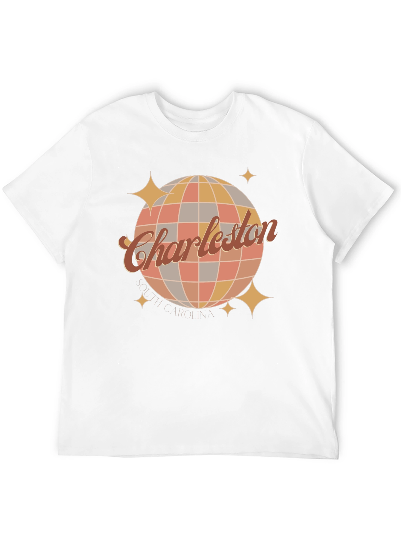 Retro Charleston SC Graphic Tee -  Stylish City Pride