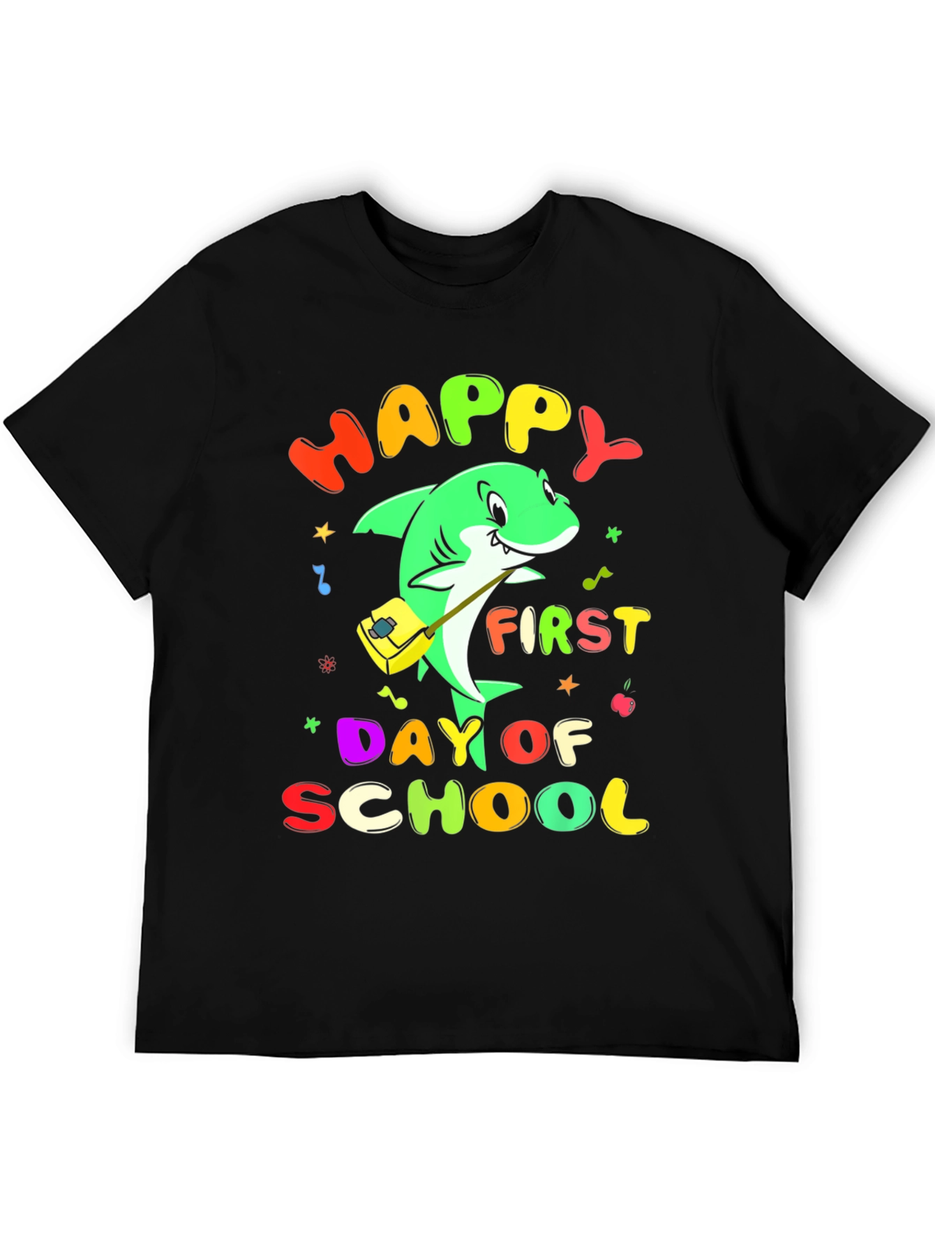 Happy First Day of School Shark T-Shirt