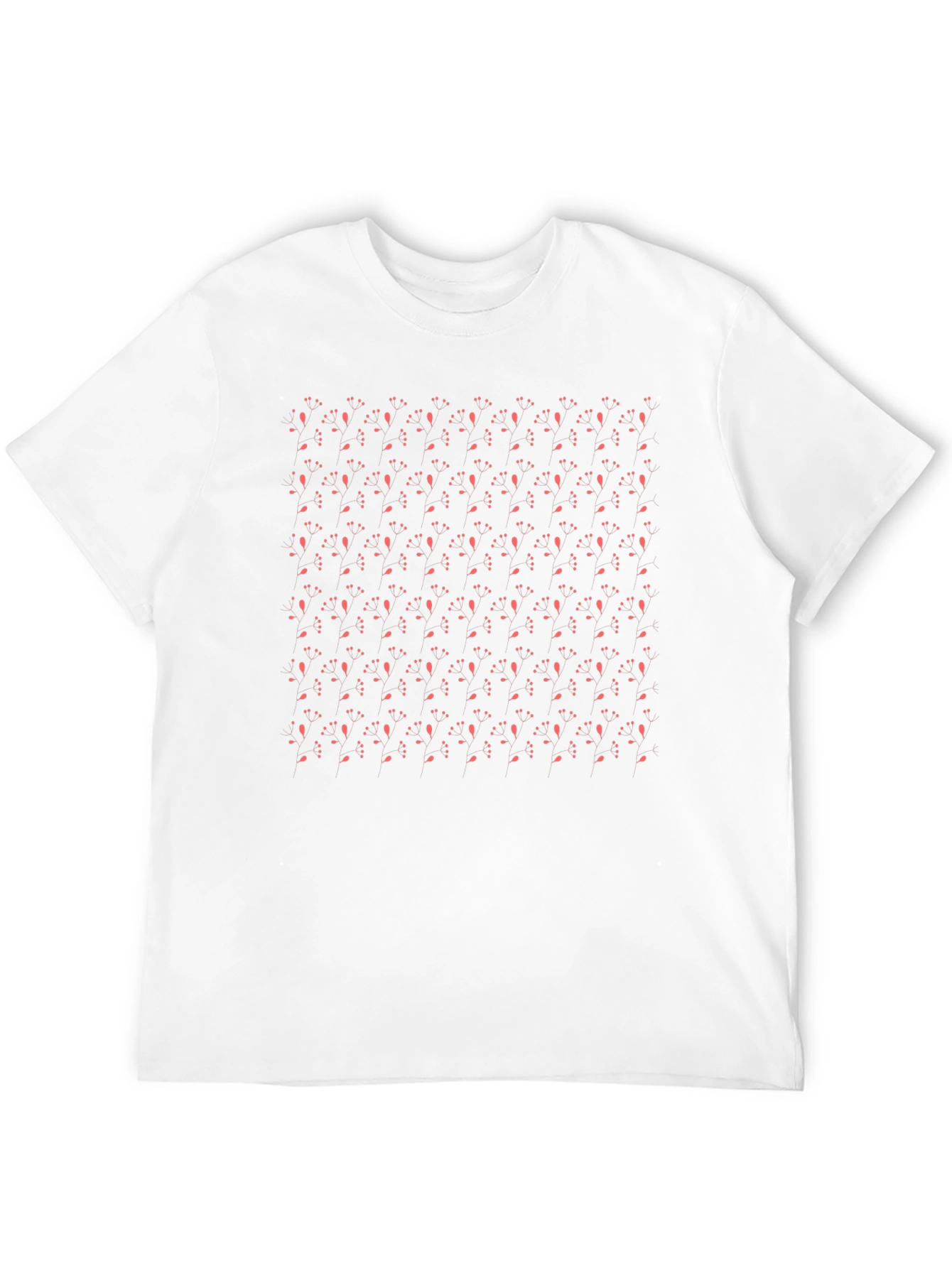 Stylish Patterned Black Tee