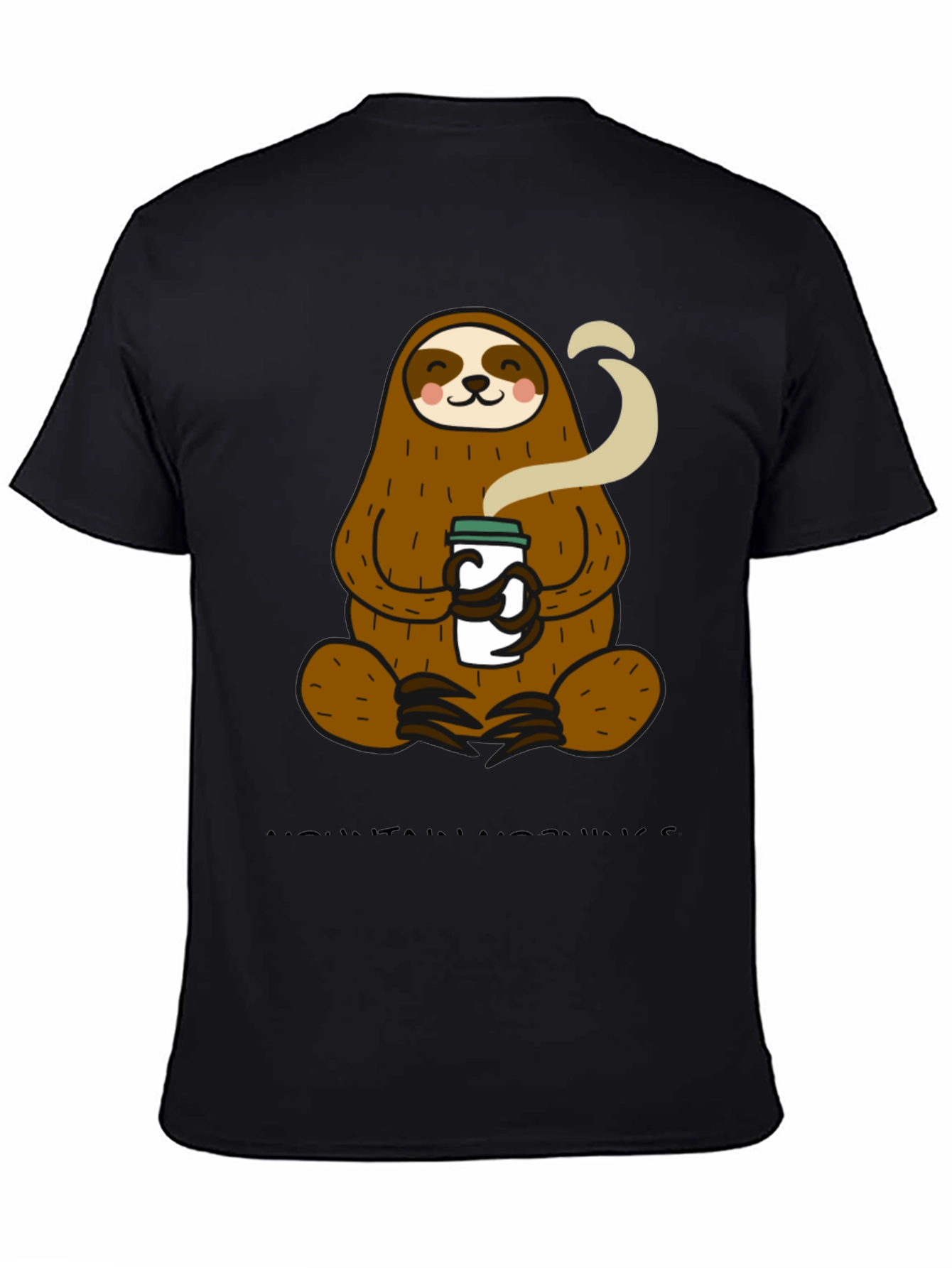 Sloth Coffee T-Shirt - Relaxed Style