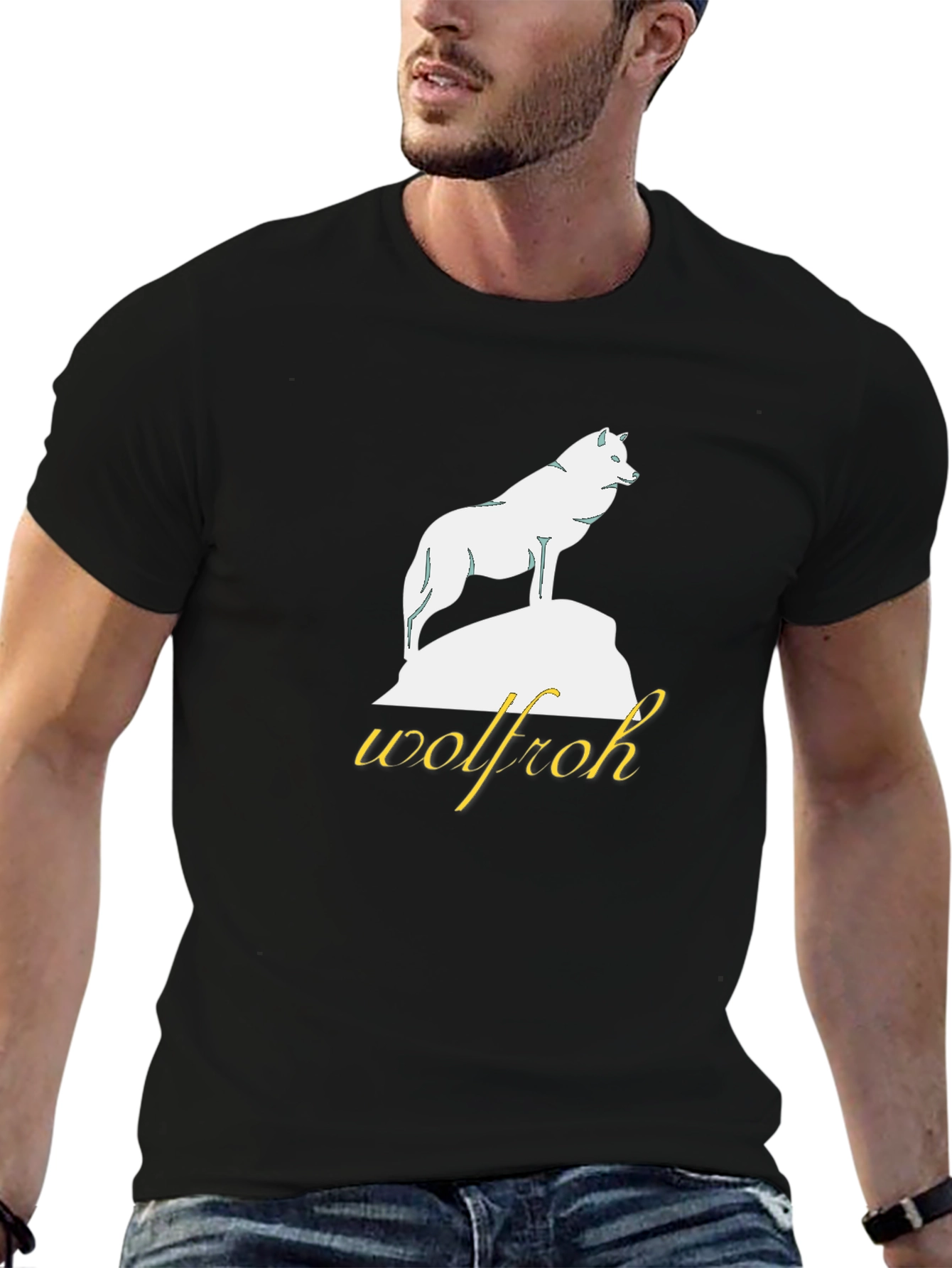 Wolfroh T-Shirt - Black