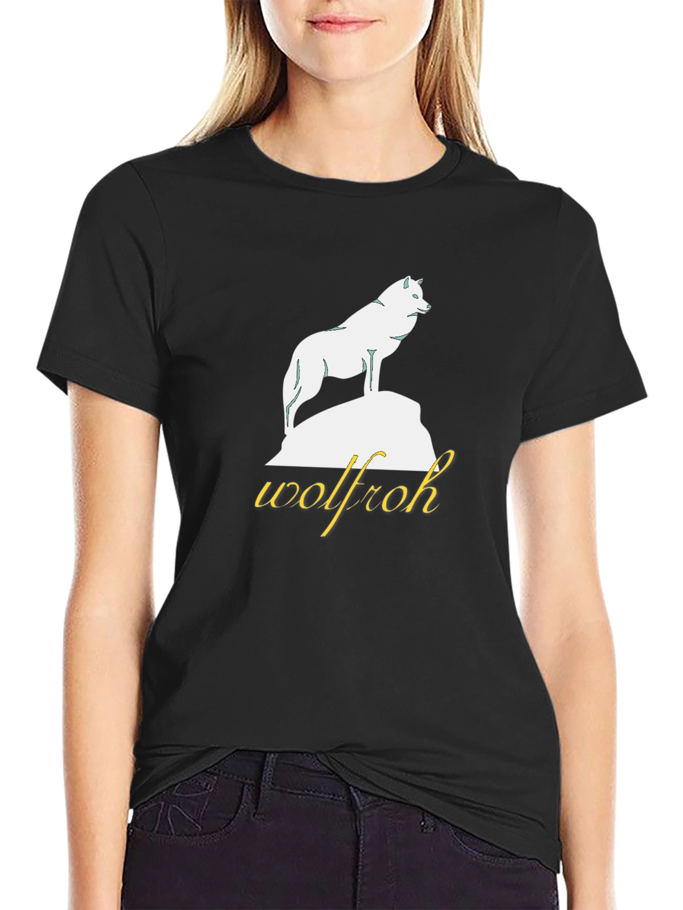 Wolfroh T-Shirt - Black