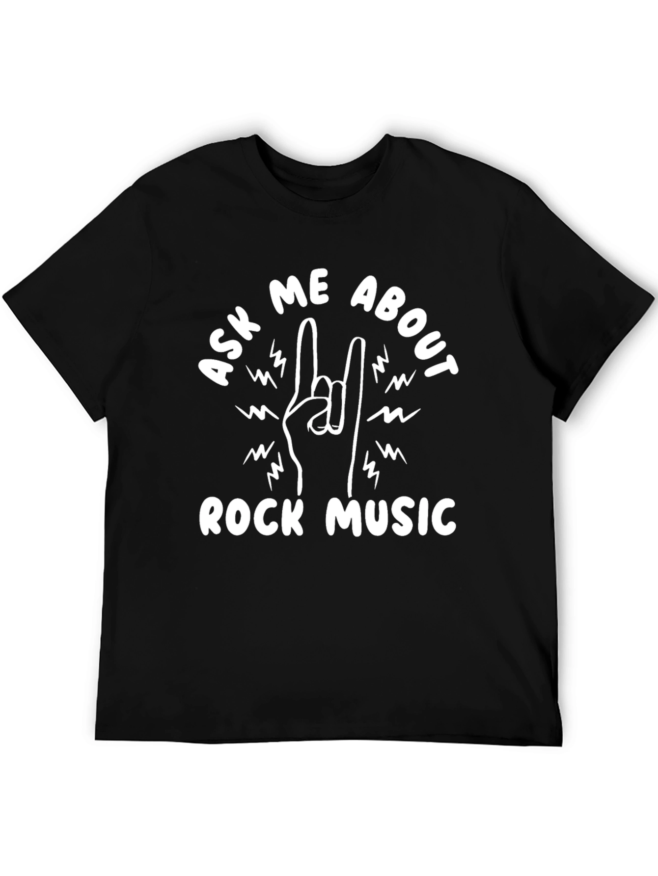 Ask Me About Rock Music T-Shirt