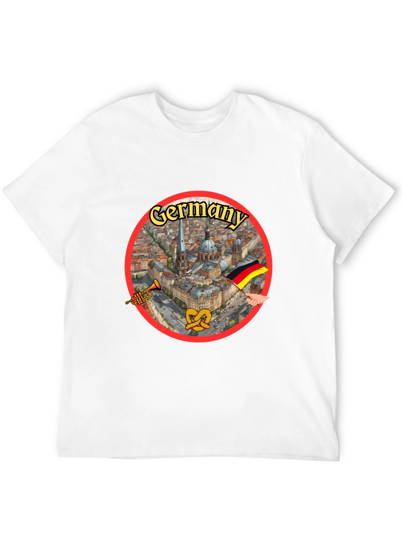 Germany Graphic Print T-Shirt