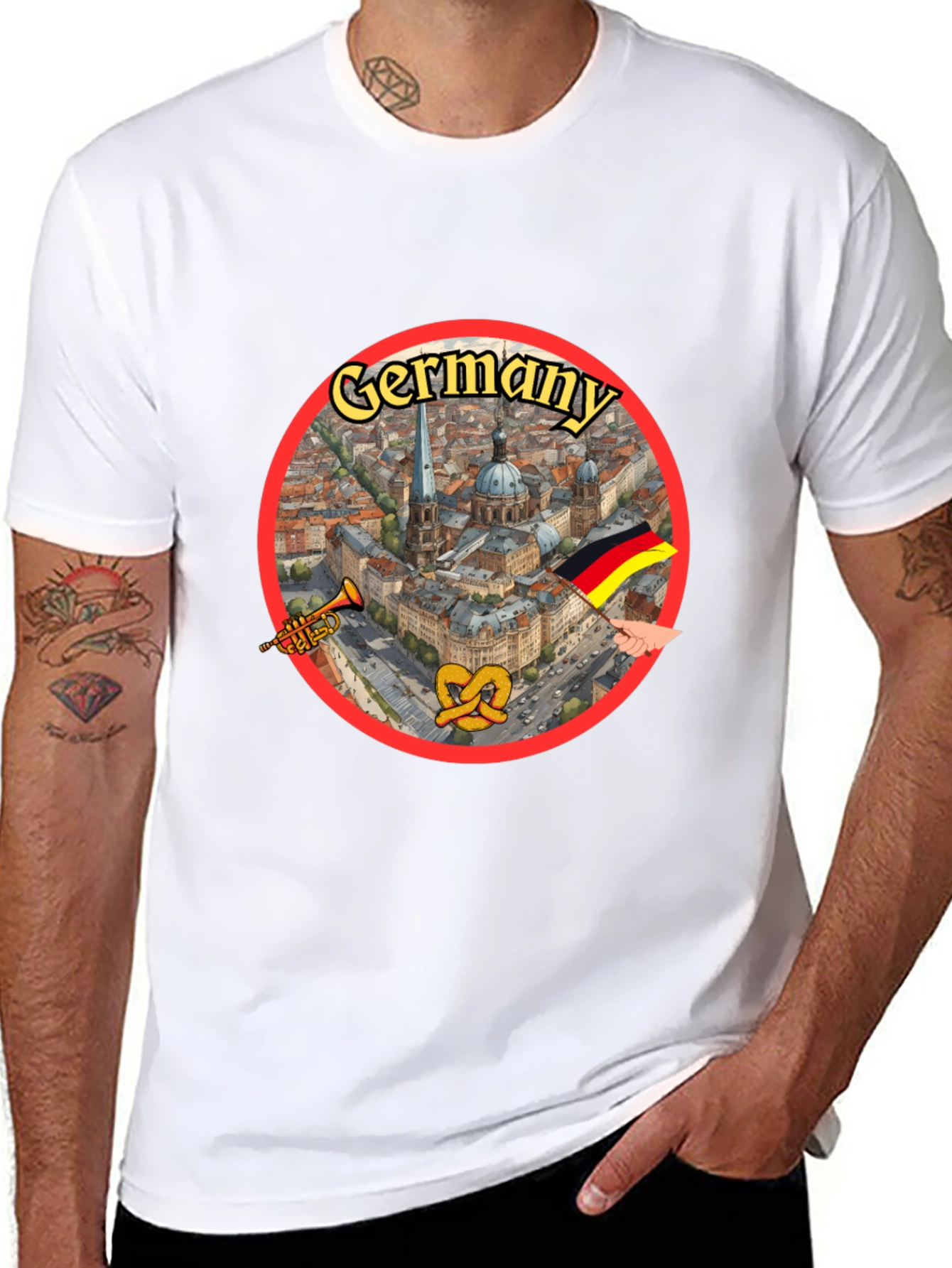 Germany Graphic Print T-Shirt
