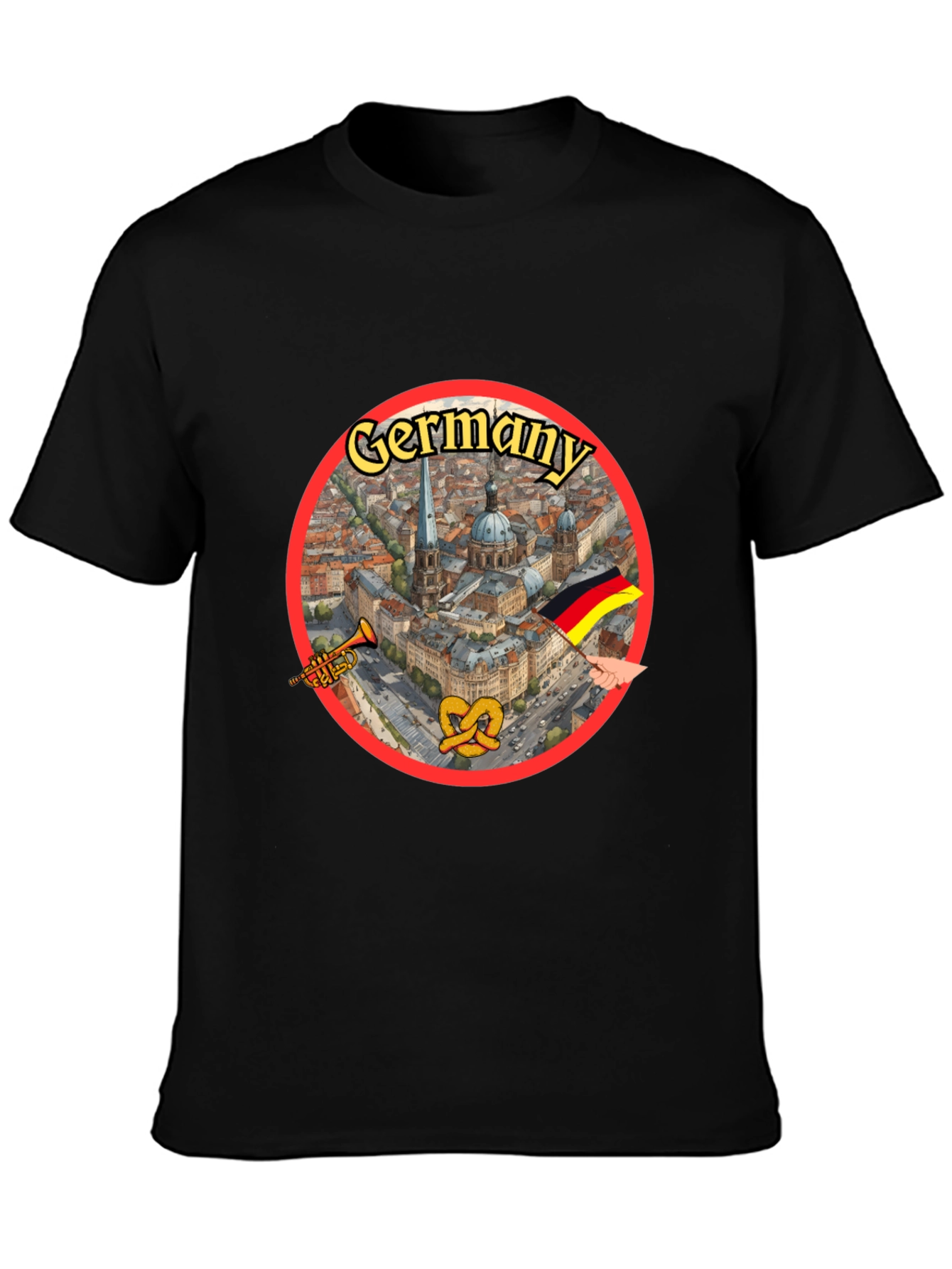 Germany Graphic Print T-Shirt