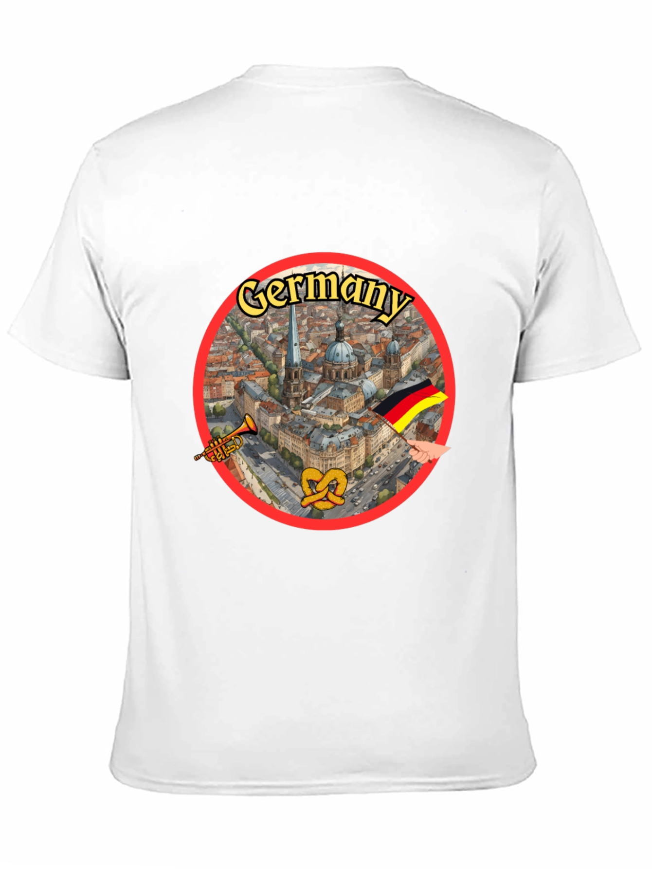 Germany Graphic Print T-Shirt
