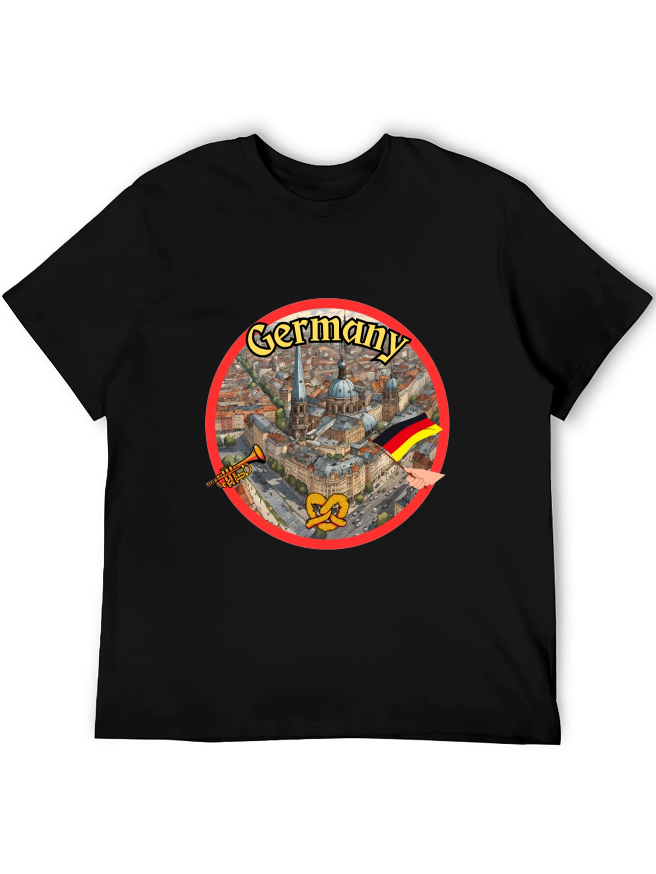 Germany Graphic Print T-Shirt