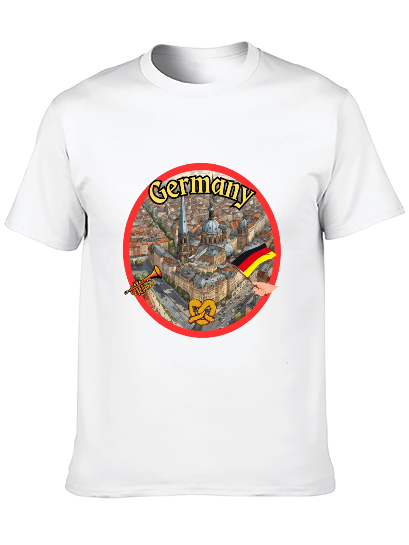 Germany Graphic Print T-Shirt