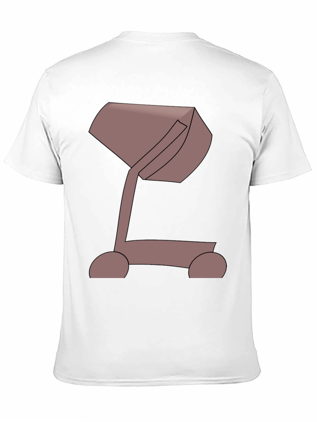 Abstract Cartoon Graphic Tee - Unique Design Shirt