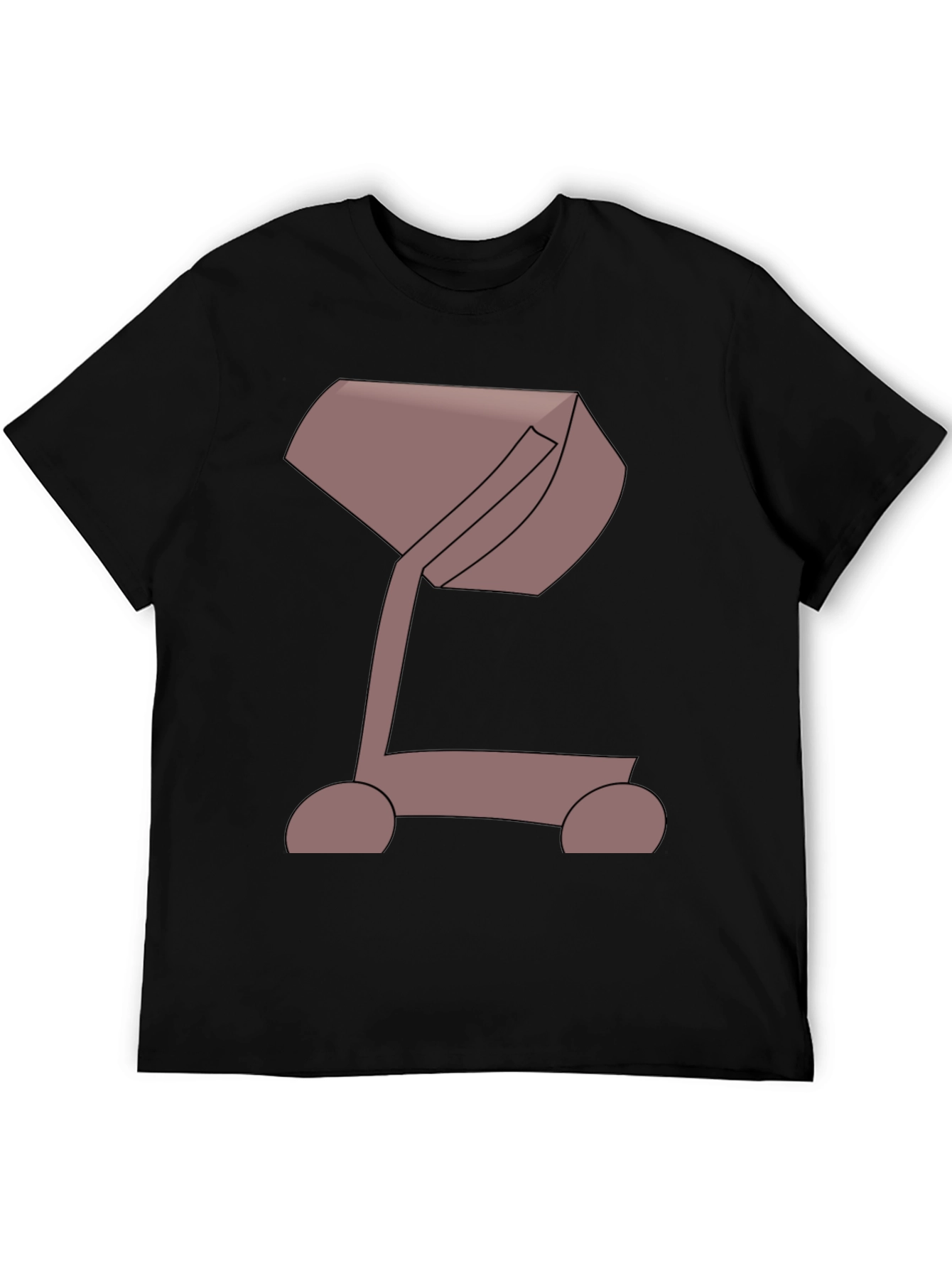 Abstract Cartoon Graphic Tee - Unique Design Shirt