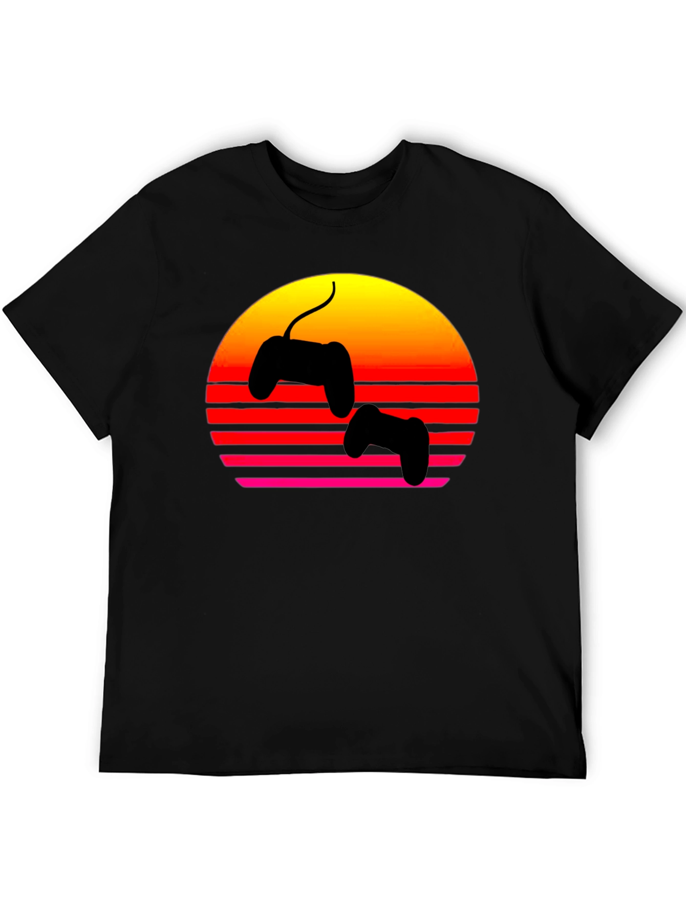 Retro Gaming Sunset T-Shirt