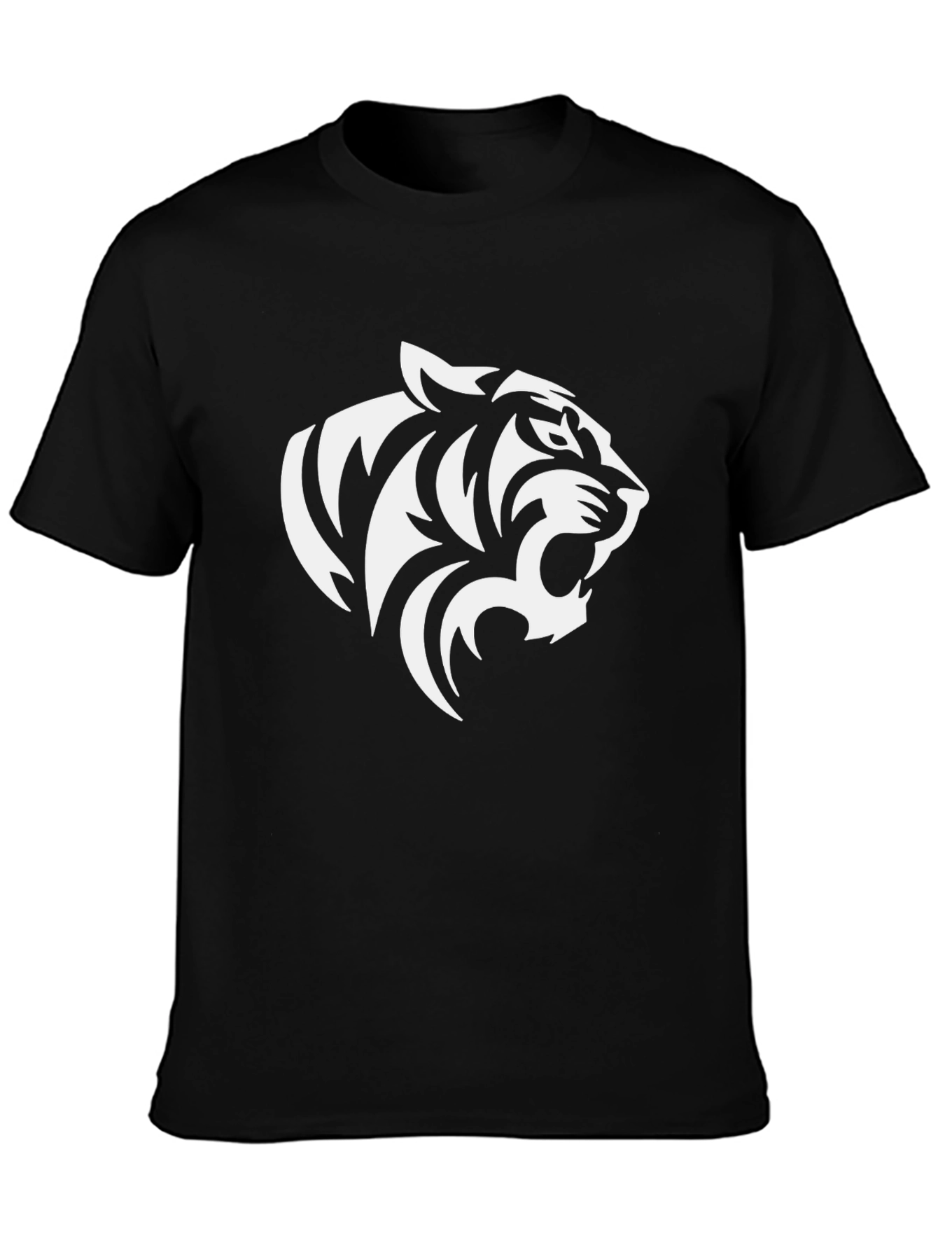 Black Tiger Graphic Tee - Fierce Style