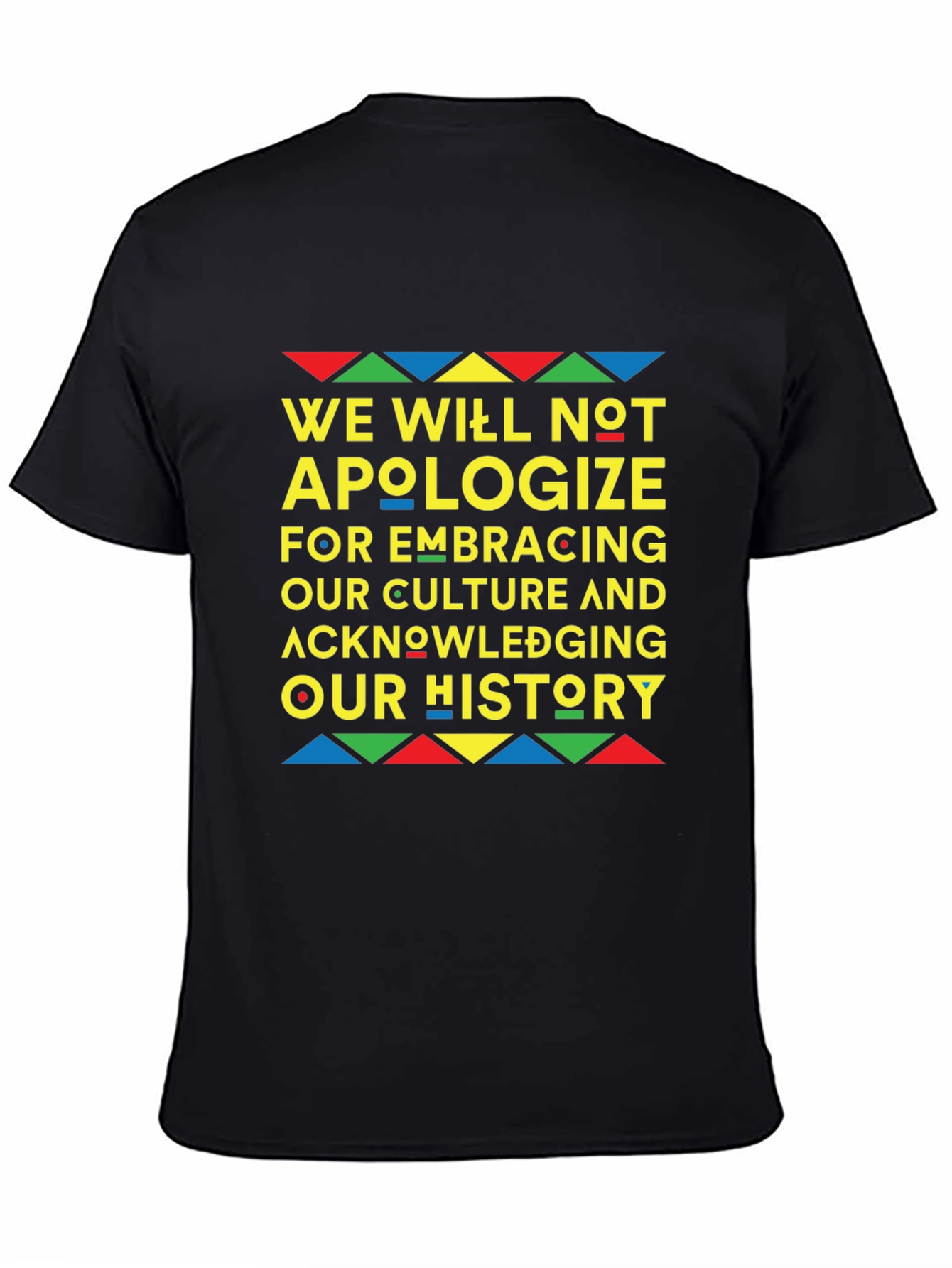 Culture & History Black T-Shirt