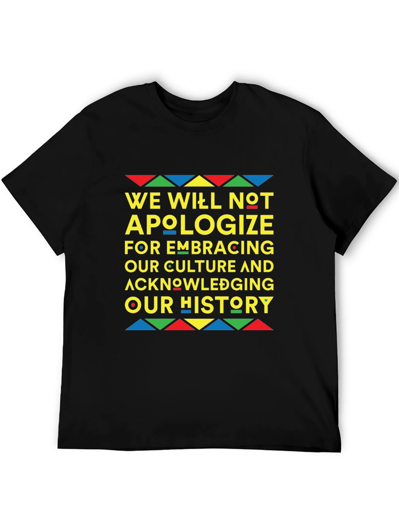 Culture & History Black T-Shirt