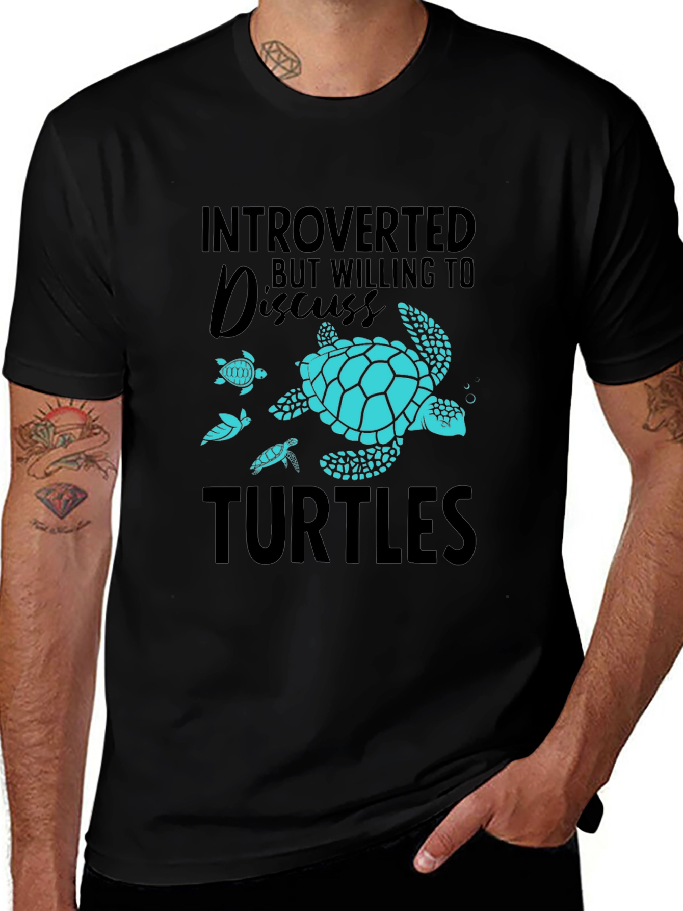 Introverted Turtle Lover T-Shirt