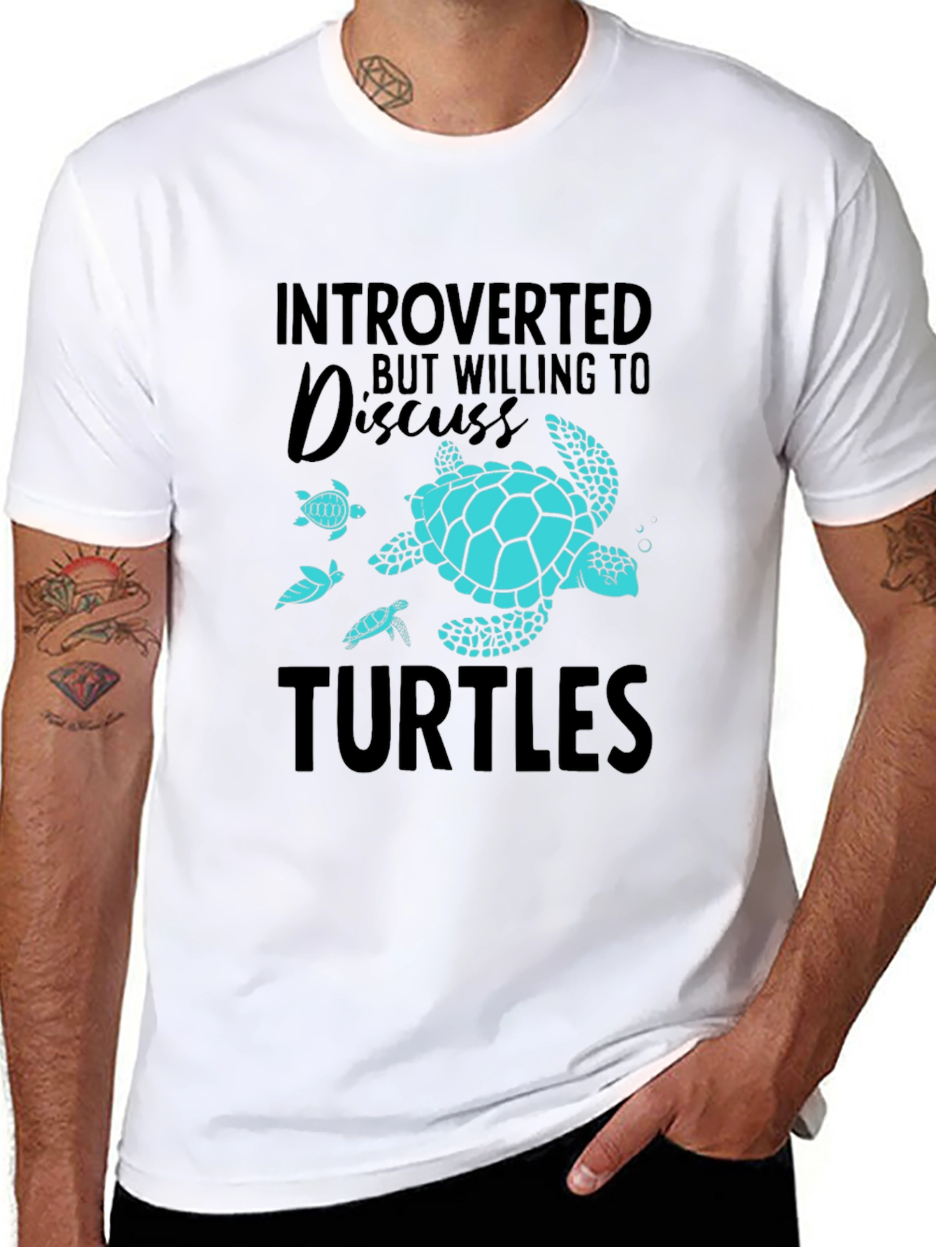 Introverted Turtle Lover T-Shirt