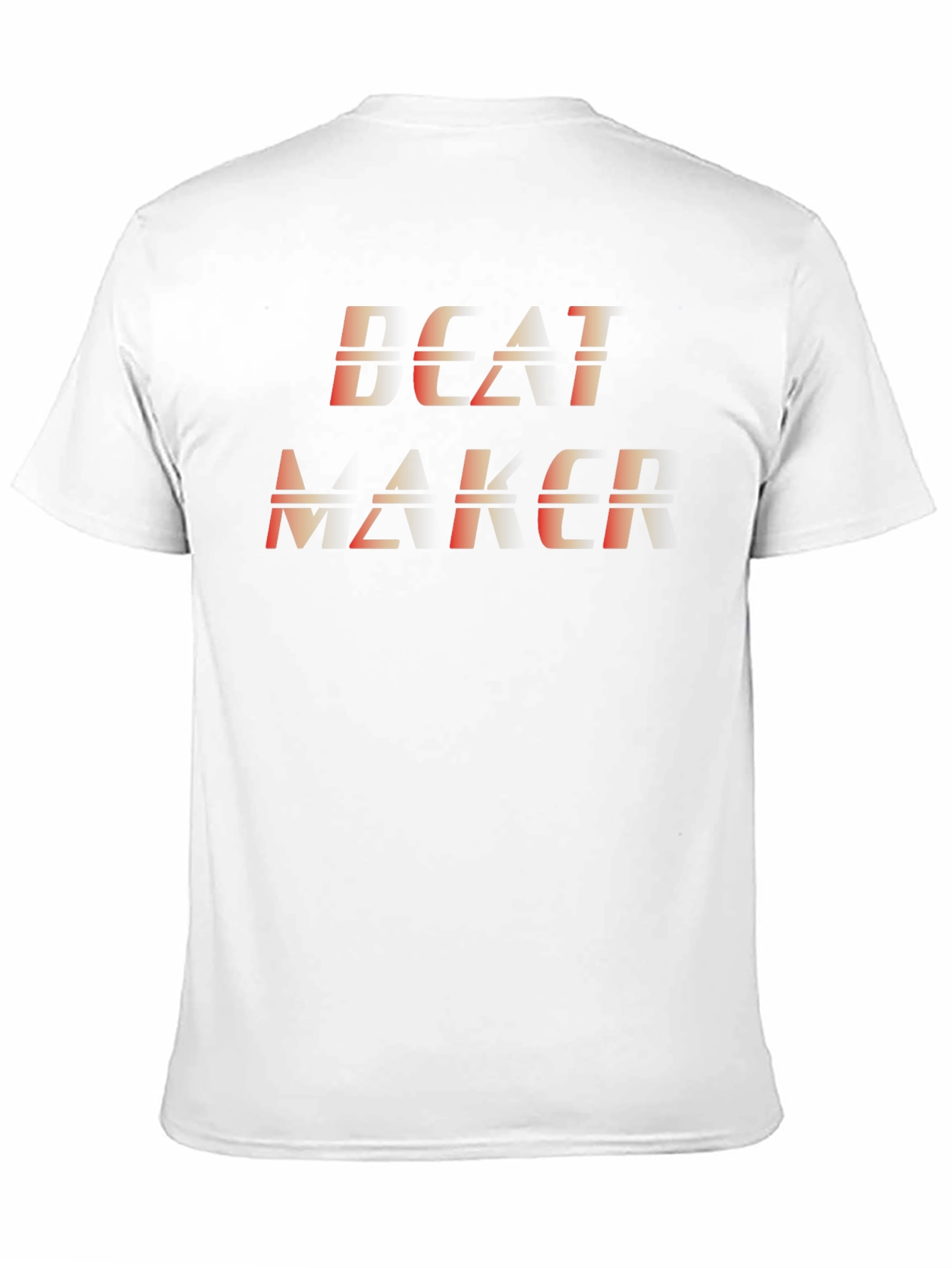 Beat Maker Graphic Tee - Black Cotton Blend T-Shirt
