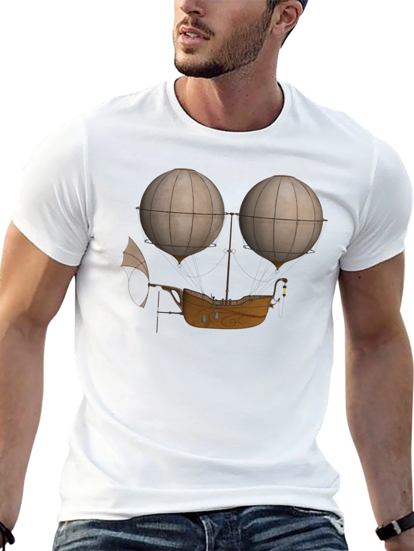 Steampunk Airship T-Shirt