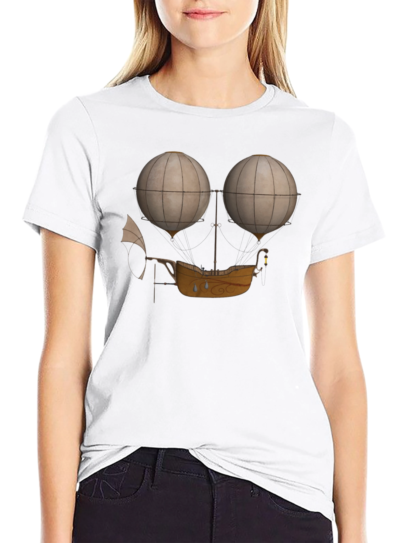 Steampunk Airship T-Shirt