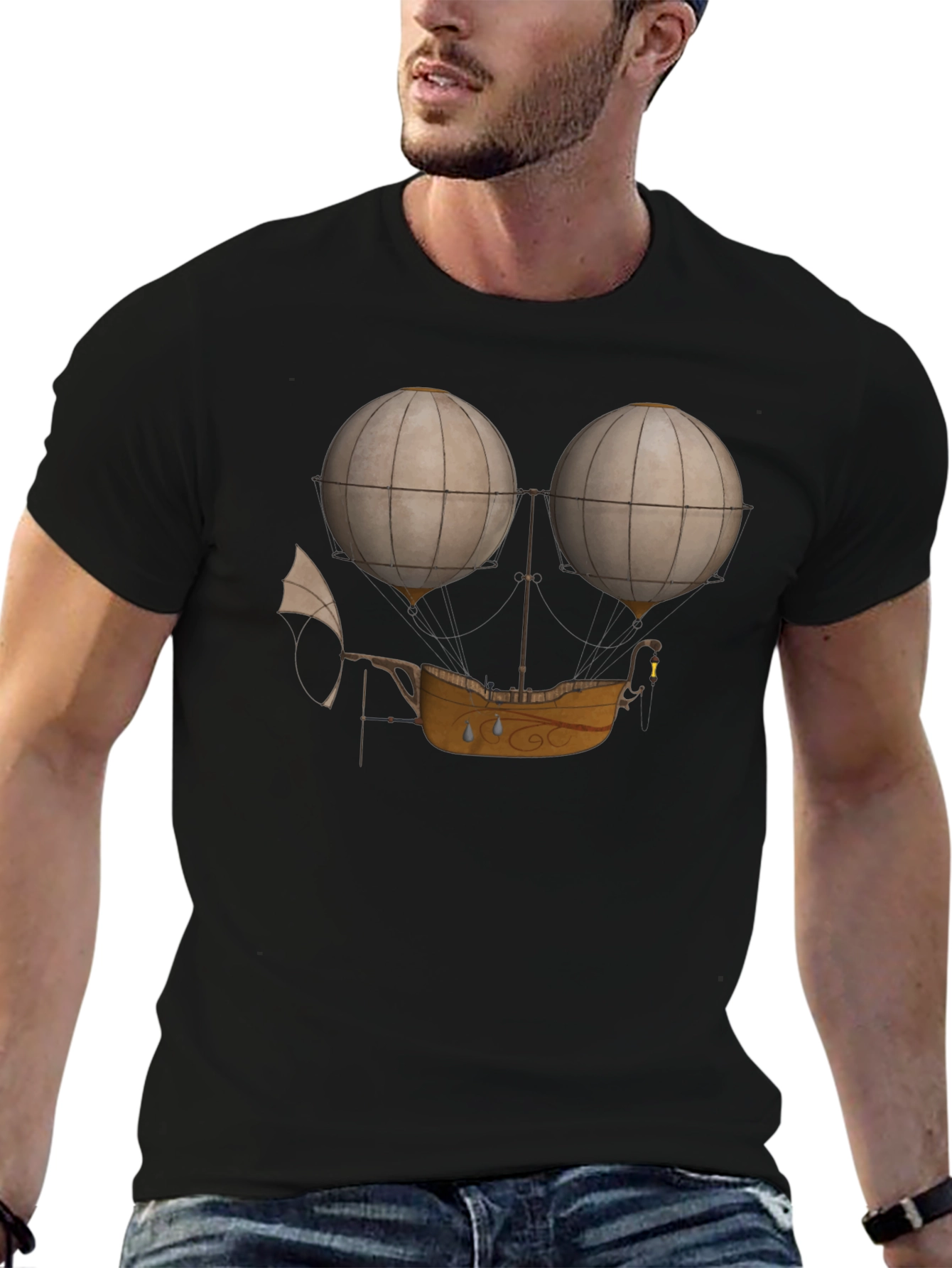 Steampunk Airship T-Shirt