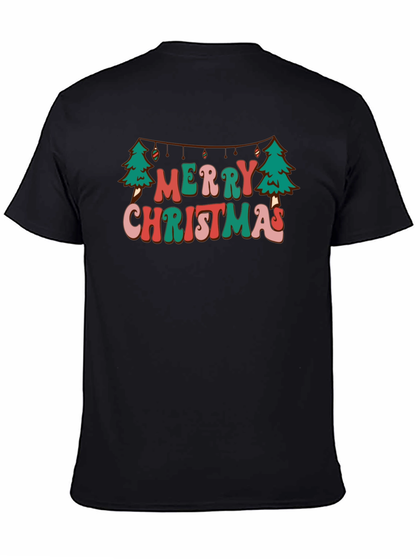 Retro Merry Christmas Graphic Tee