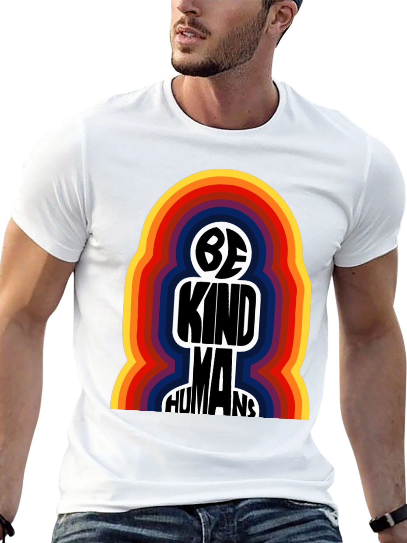 Be Kind To Humans Graphic T-Shirt