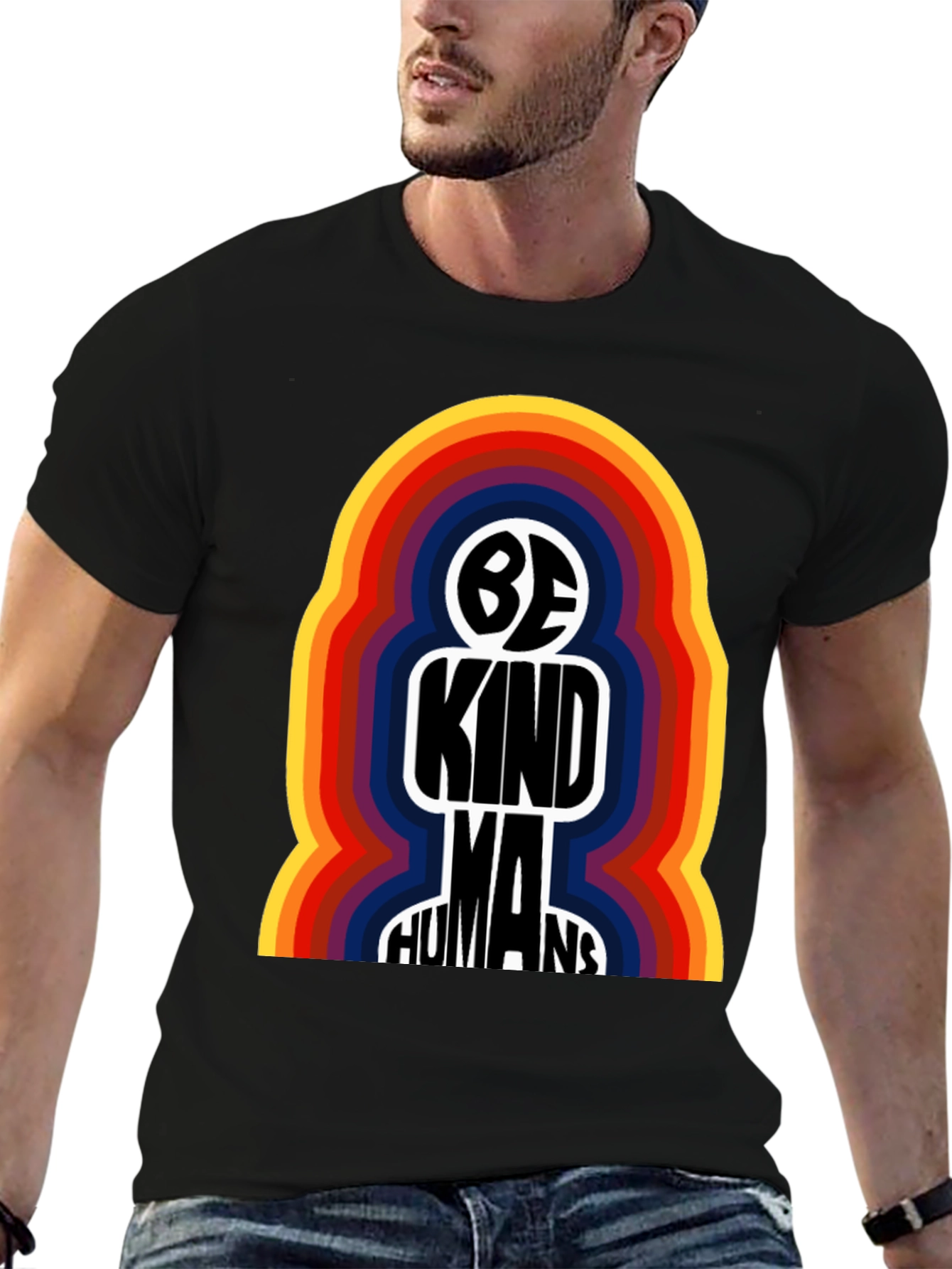 Be Kind To Humans Graphic T-Shirt