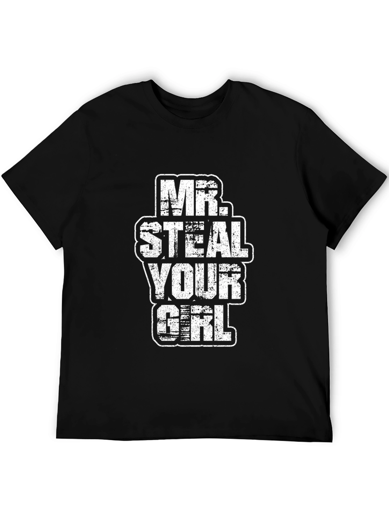 Mr. Steal Your Girl Graphic Print T-Shirt