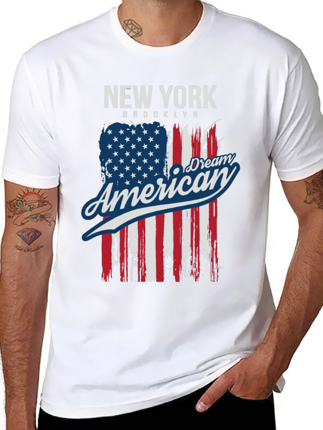 New York Brooklyn American Dream Graphic Tee