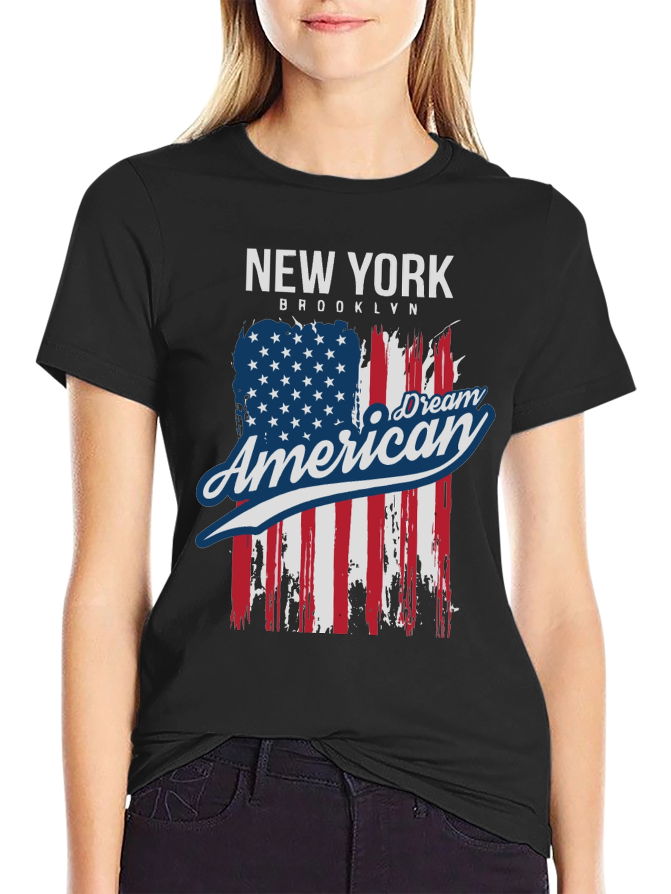 New York Brooklyn American Dream Graphic Tee