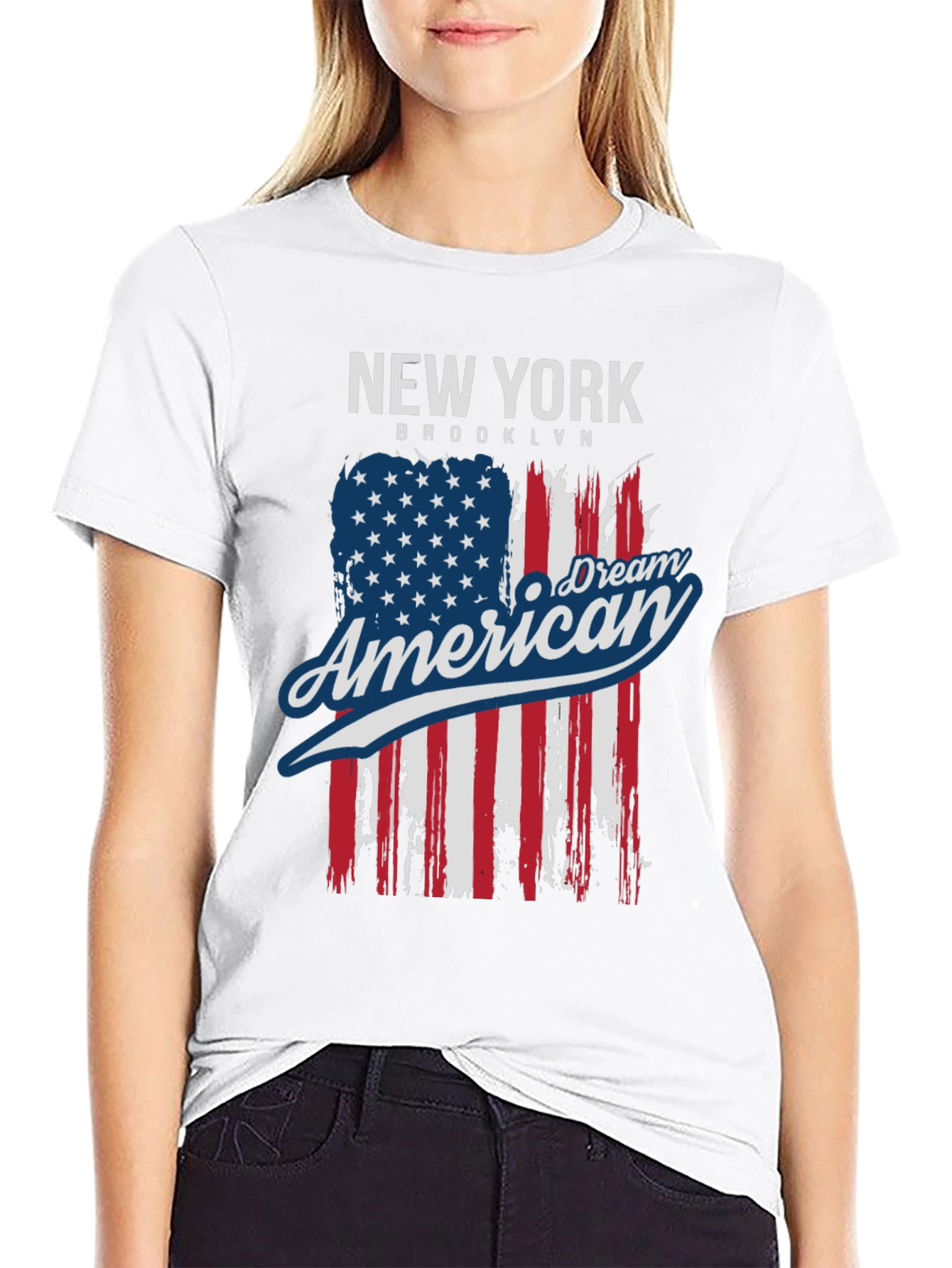 New York Brooklyn American Dream Graphic Tee