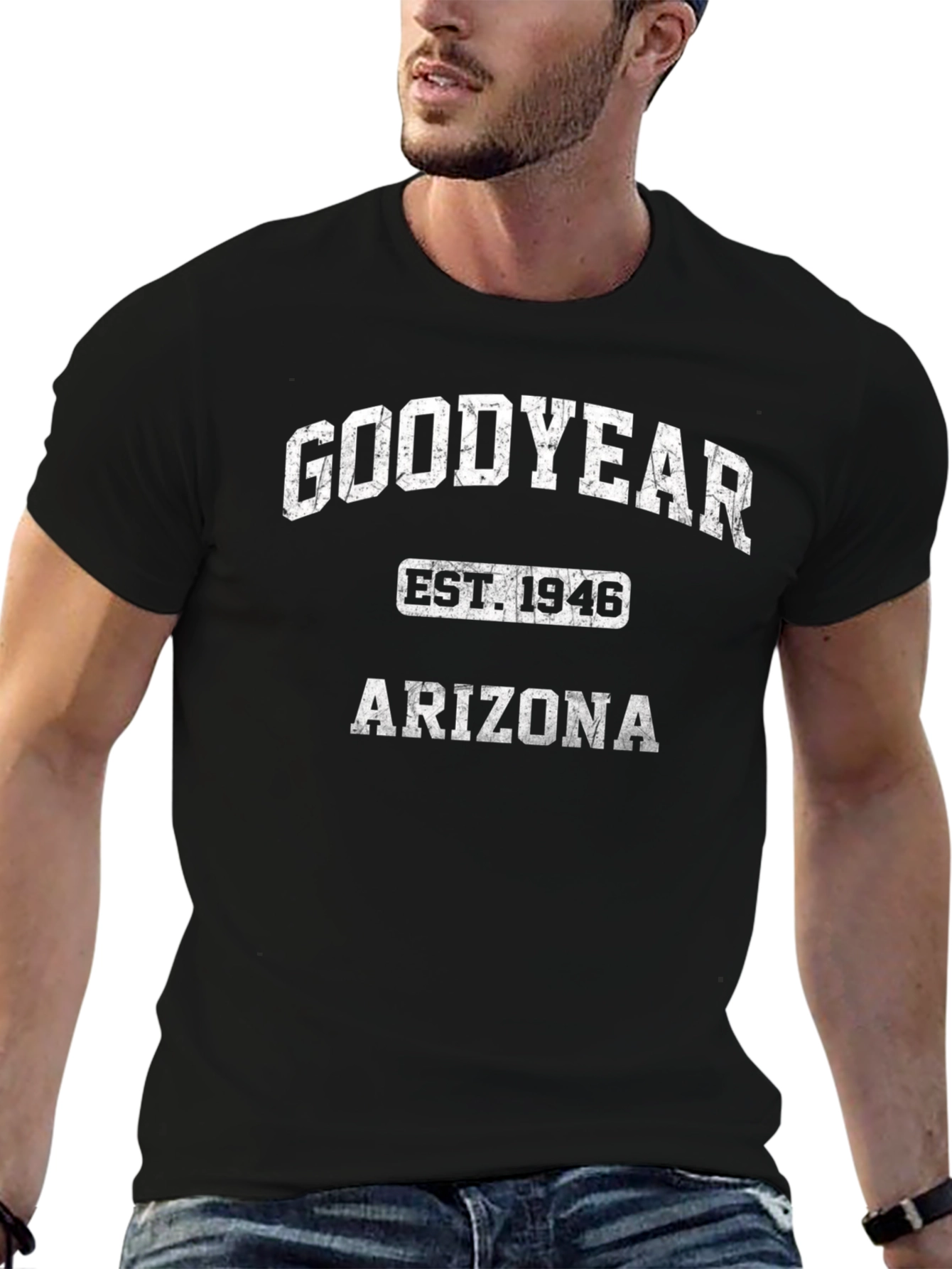 Goodyear Arizona Est. 1946 Black T-Shirt