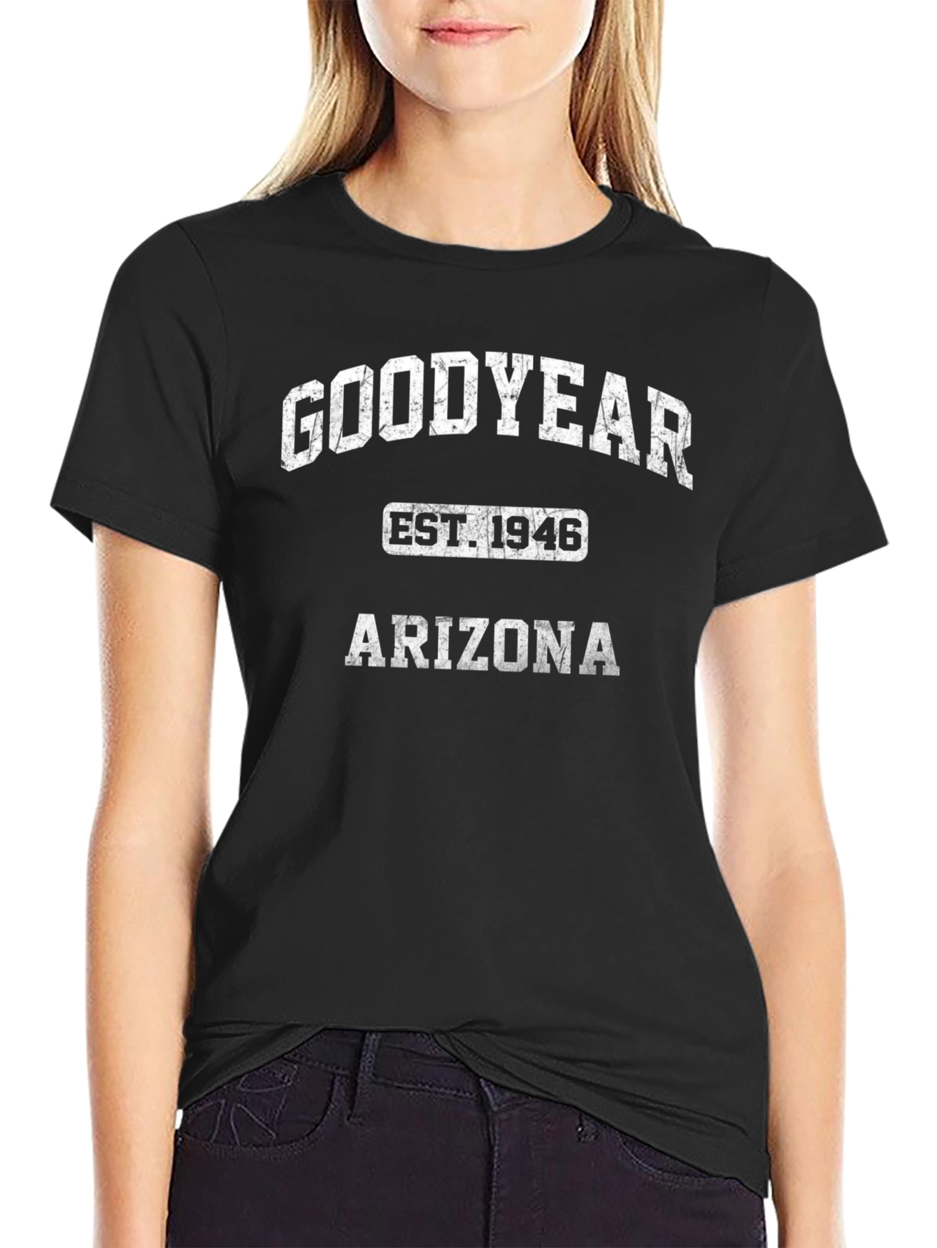 Goodyear Arizona Est. 1946 Black T-Shirt