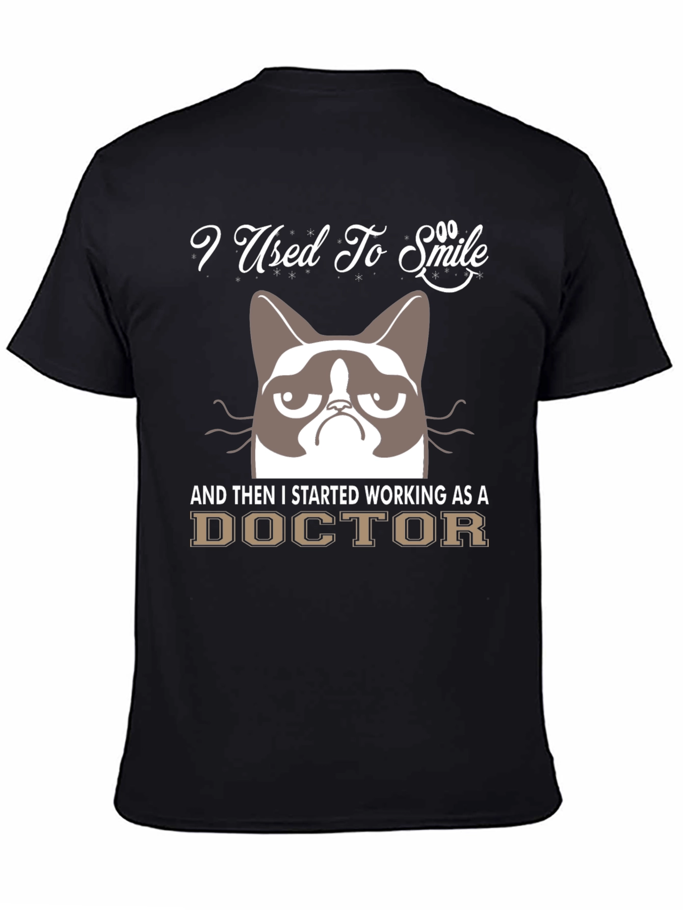 Grumpy Cat Doctor Humor T-Shirt