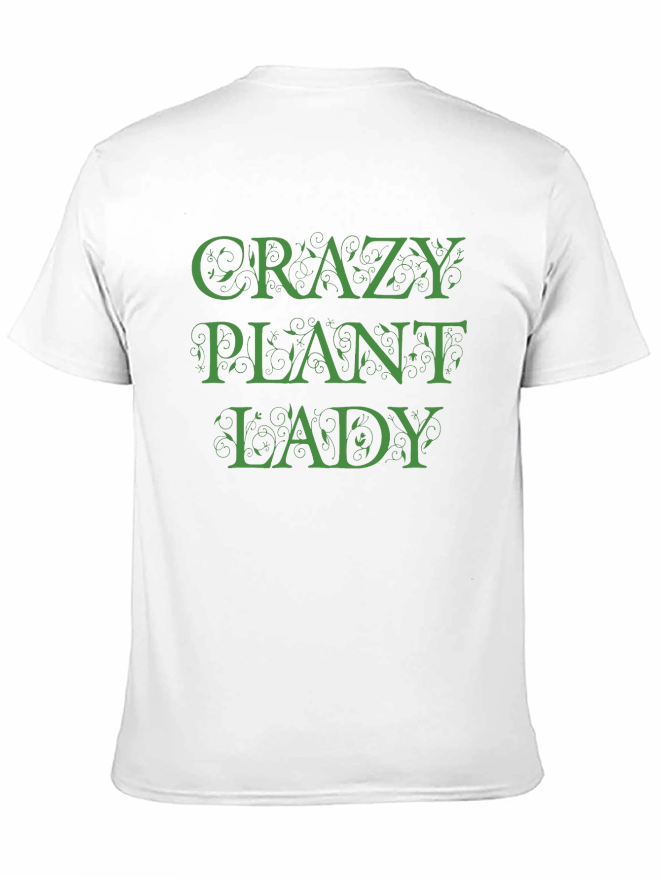 Crazy Plant Lady Black T-Shirt