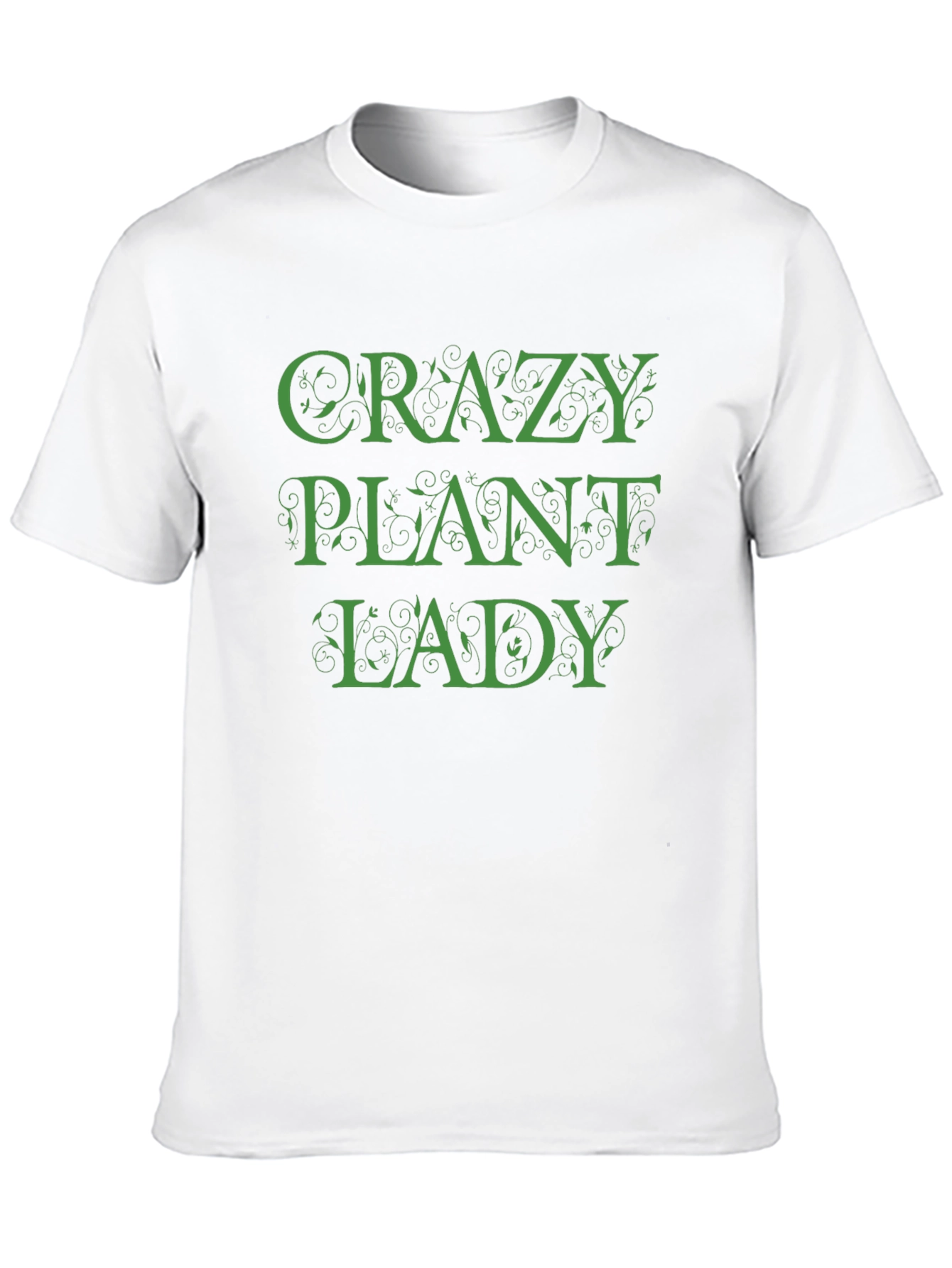 Crazy Plant Lady Black T-Shirt