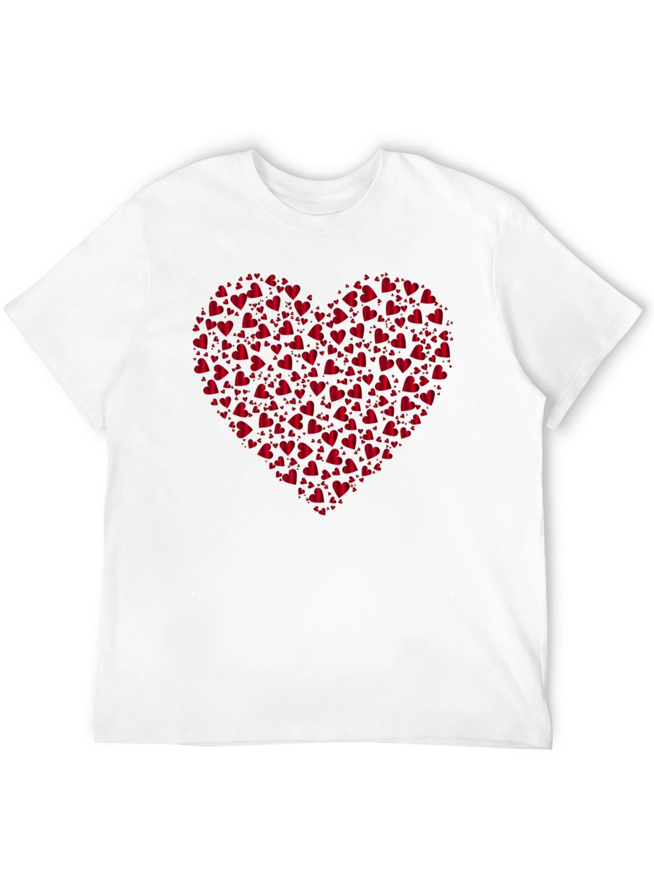 Heart of Hearts Black Graphic Tee