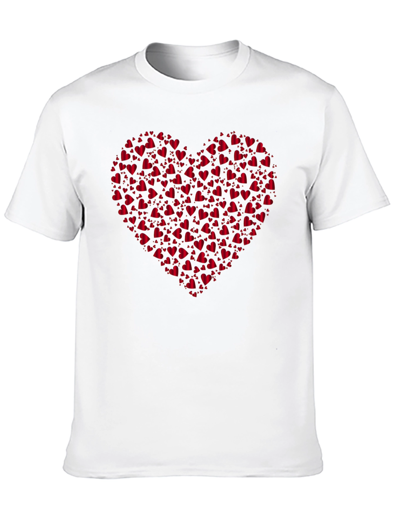 Heart of Hearts Black Graphic Tee