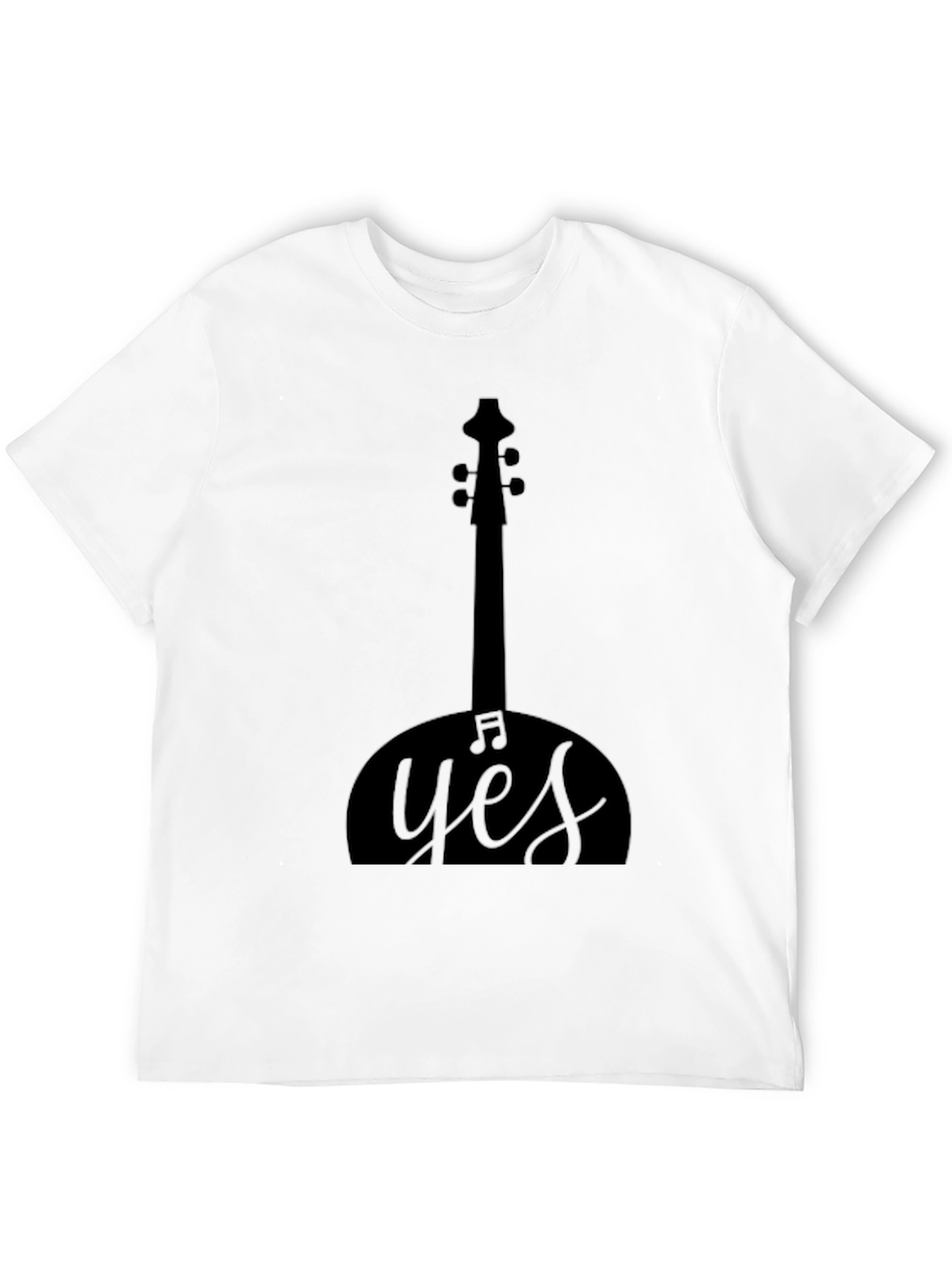 Yes Music T-Shirt Black Graphic Tee