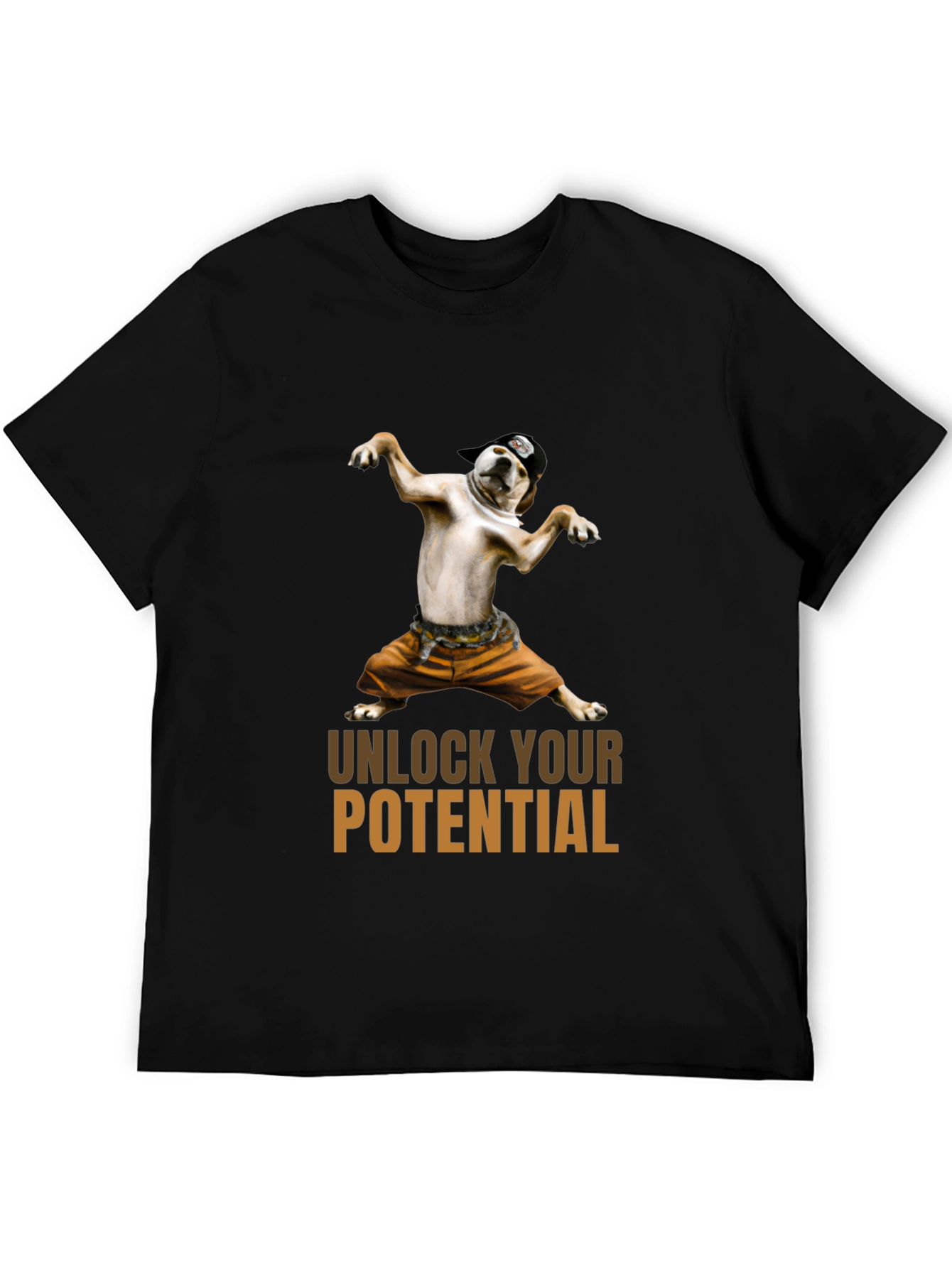 Unlock Your Potential Dog Graphic T-Shirt