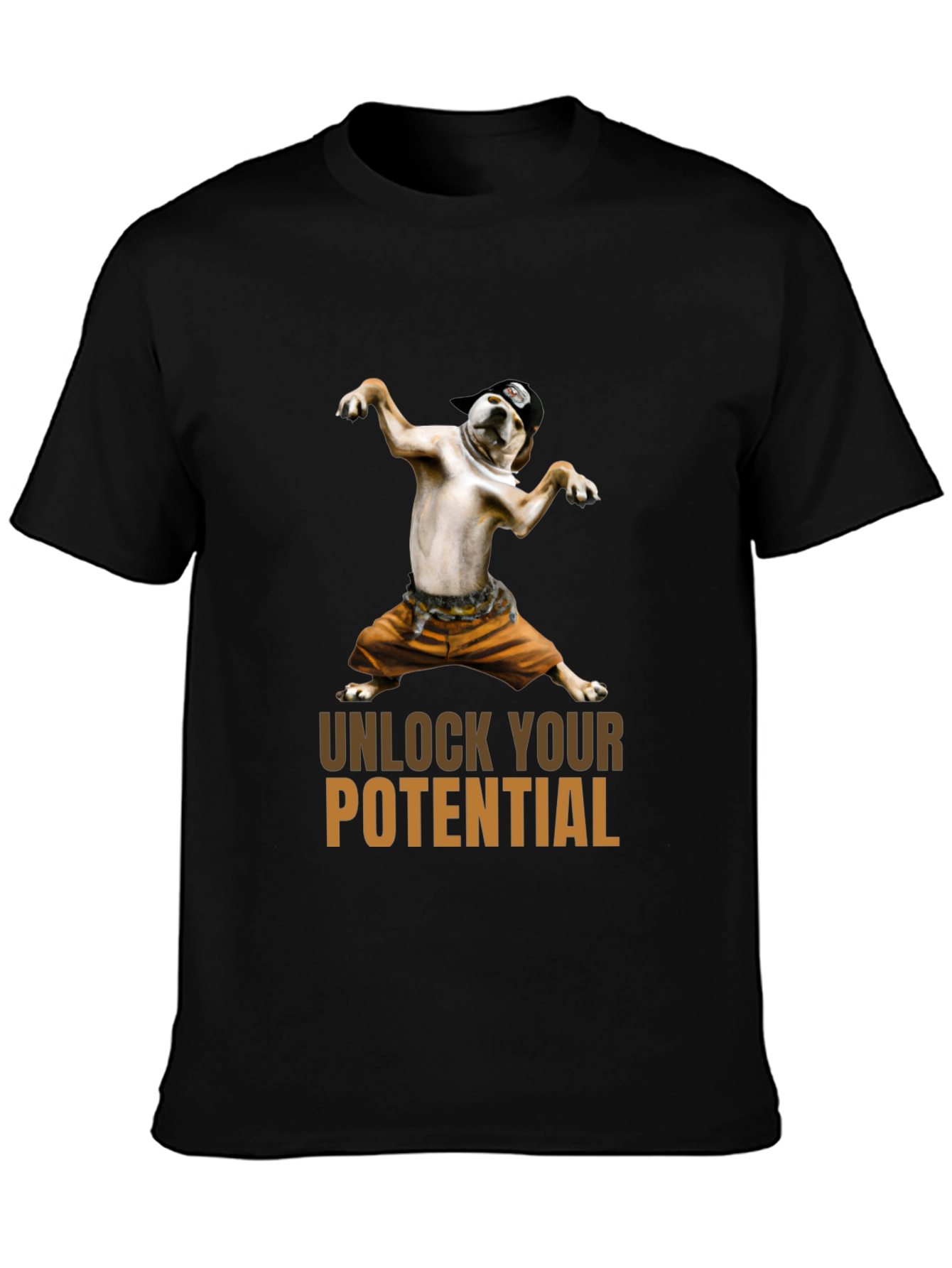 Unlock Your Potential Dog Graphic T-Shirt