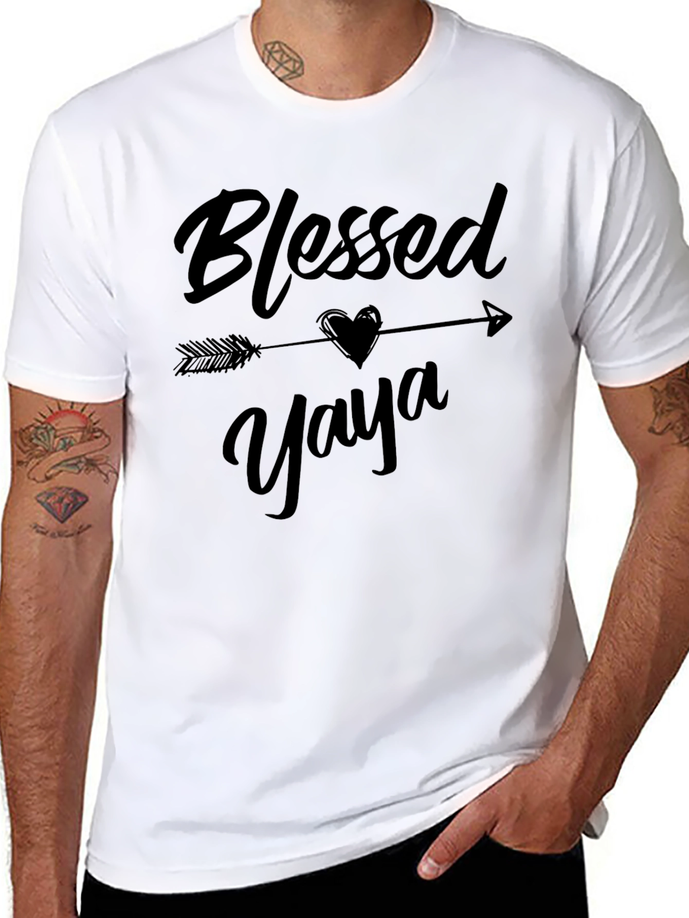 Blessed Yaya Graphic Tee - Stylish & Comfortable