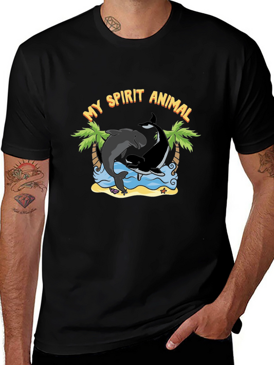 My Spirit Animal Dolphin Orca T-Shirt